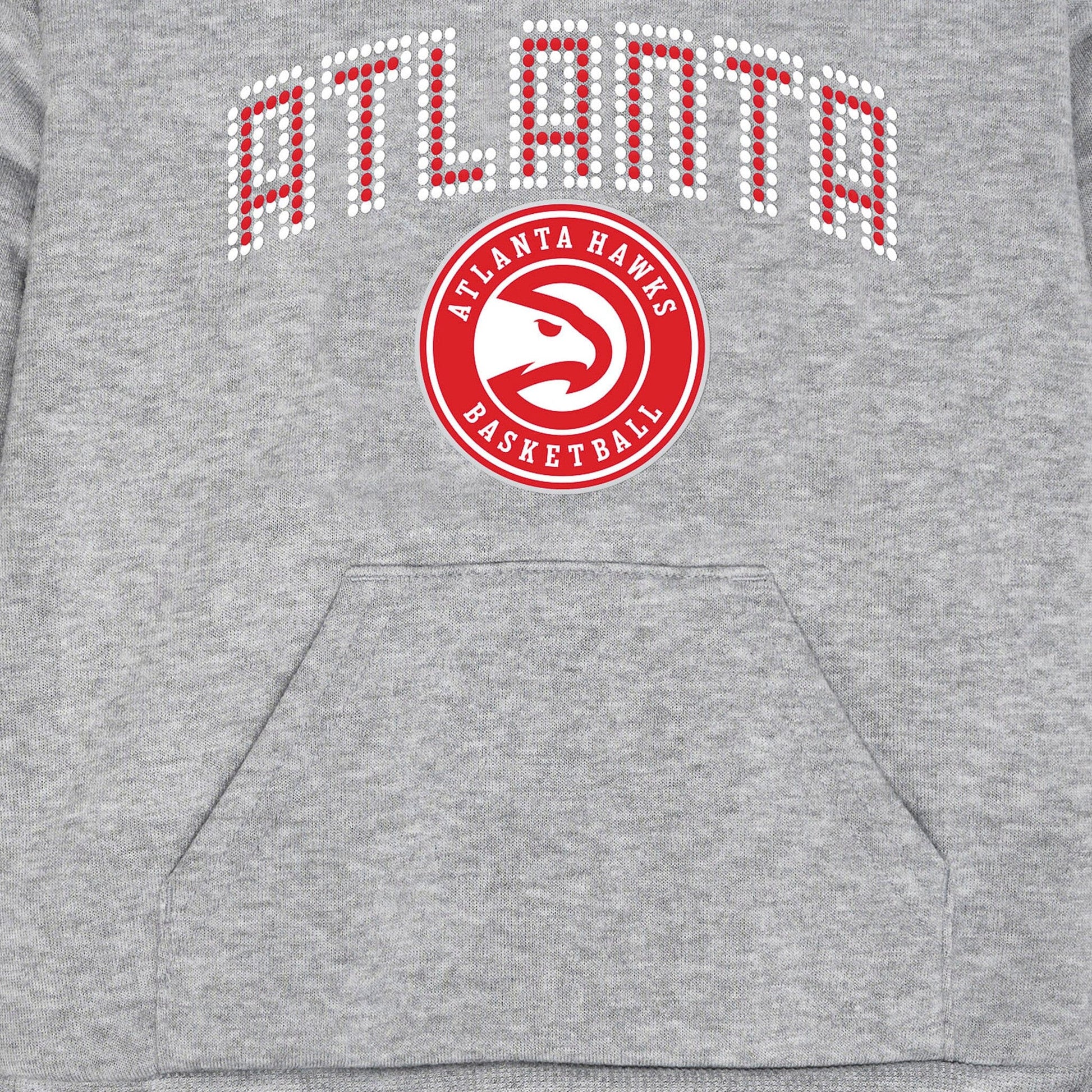 Infant & Toddler Neutral Gray Atlanta Hawks Hoodie NBA NBA® 