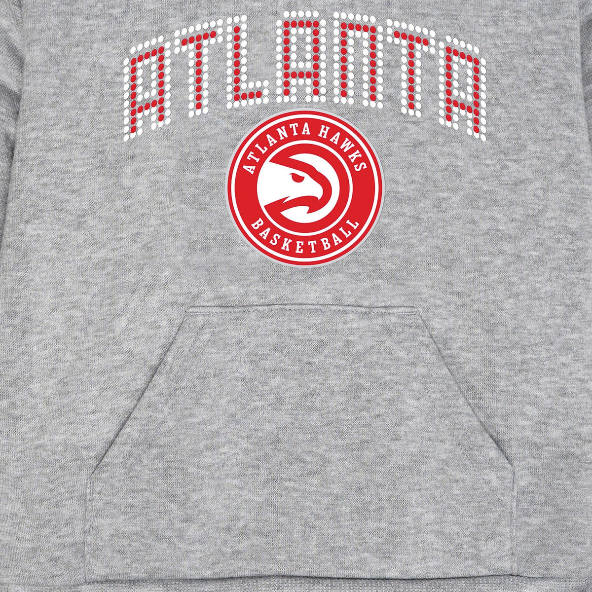 Infant & Toddler Neutral Gray Atlanta Hawks Hoodie NBA NBA® 