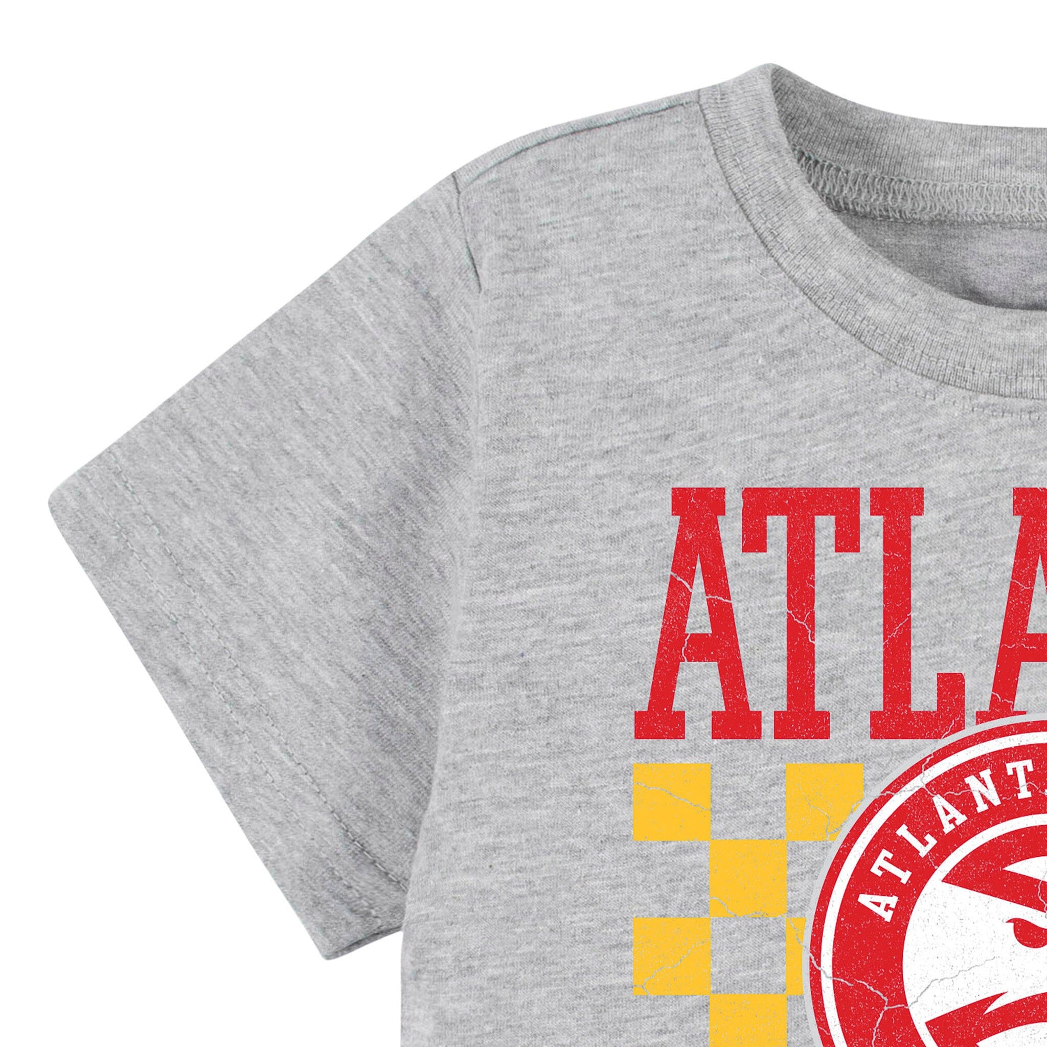 Infant & Toddler Neutral Gray Atlanta Hawks T-Shirt NBA NBA® 