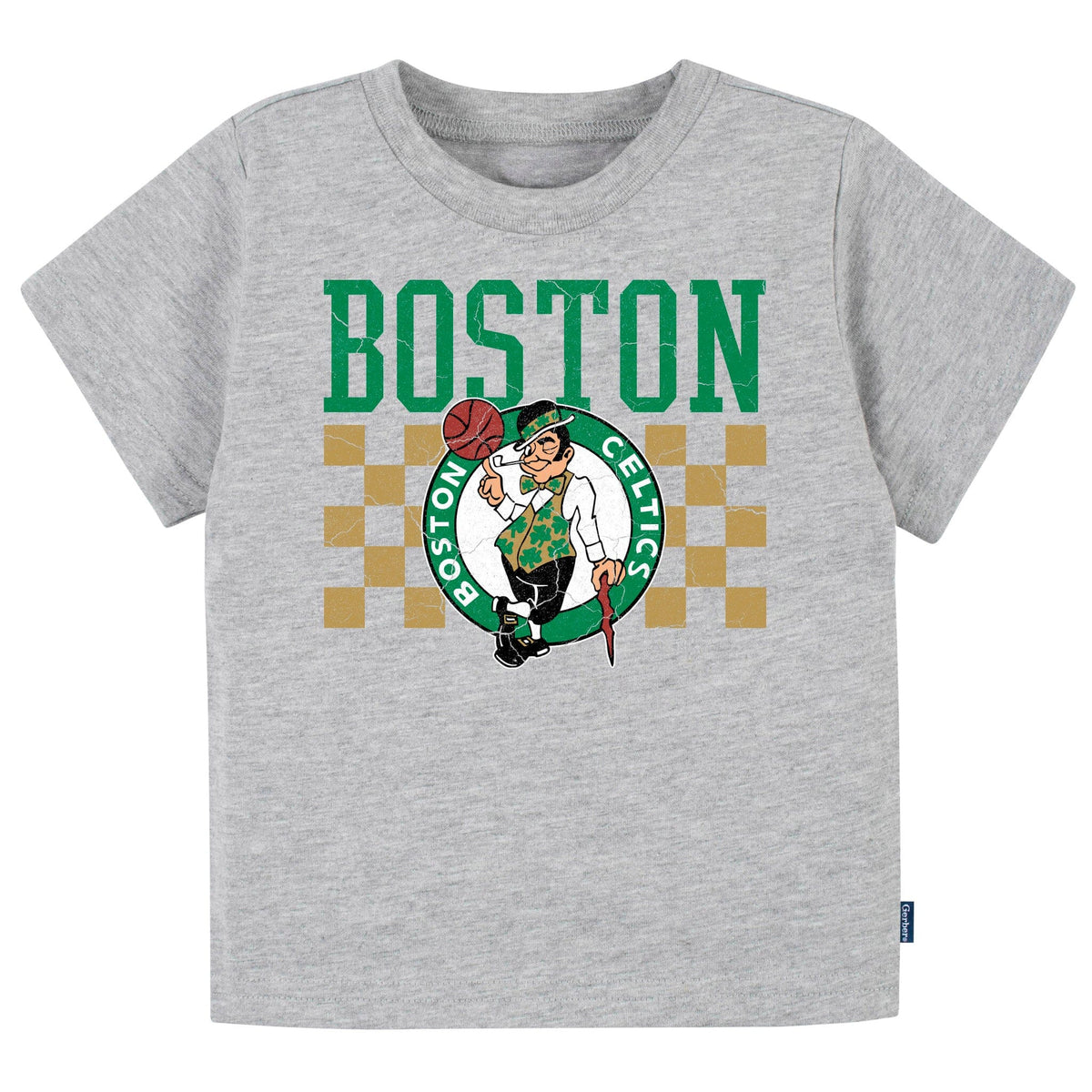 Infant & Toddler Neutral Gray Boston Celtics T-Shirt NBA NBA® 