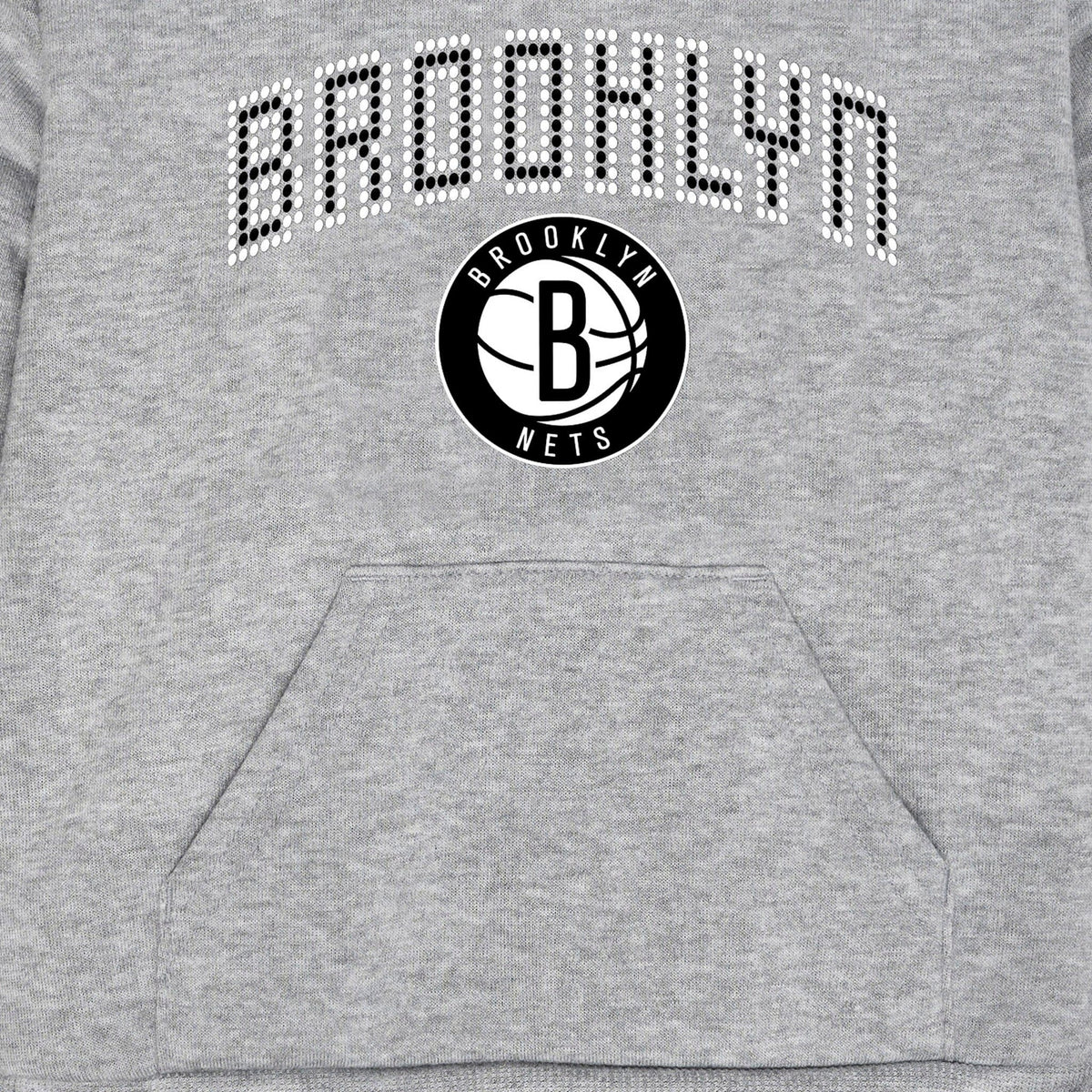 Infant & Toddler Neutral Gray Brooklyn Nets Hoodie NBA NBA® 