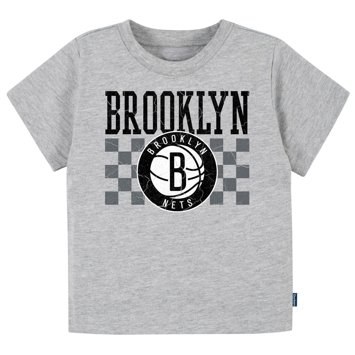 Infant & Toddler Neutral Gray Brooklyn Nets T-Shirt NBA NBA® 
