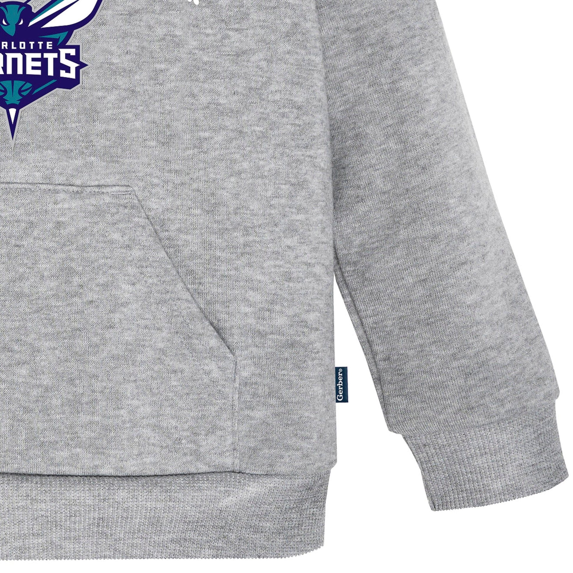 Infant & Toddler Neutral Gray Charlotte Hornets Hoodie NBA NBA® 