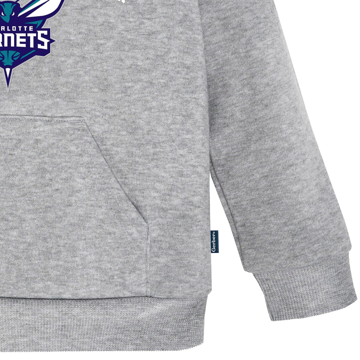 Infant & Toddler Neutral Gray Charlotte Hornets Hoodie NBA NBA® 