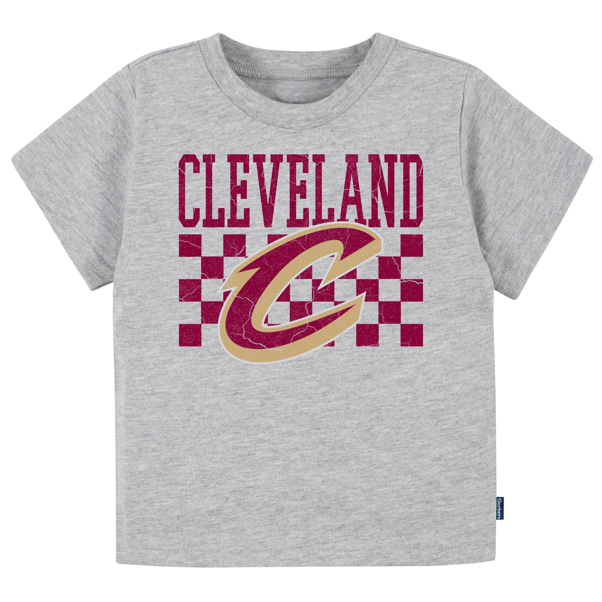 Infant & Toddler Neutral Gray Cleveland Cavaliers T-Shirt NBA NBA® 