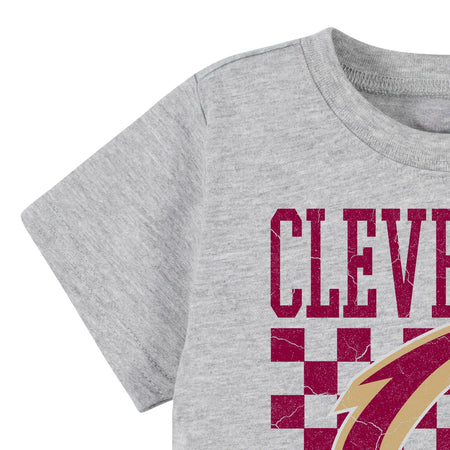 Infant & Toddler Neutral Gray Cleveland Cavaliers T-Shirt