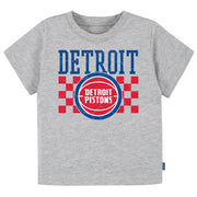 Infant & Toddler Neutral Gray Detroit Pistons T-Shirt NBA NBA® 