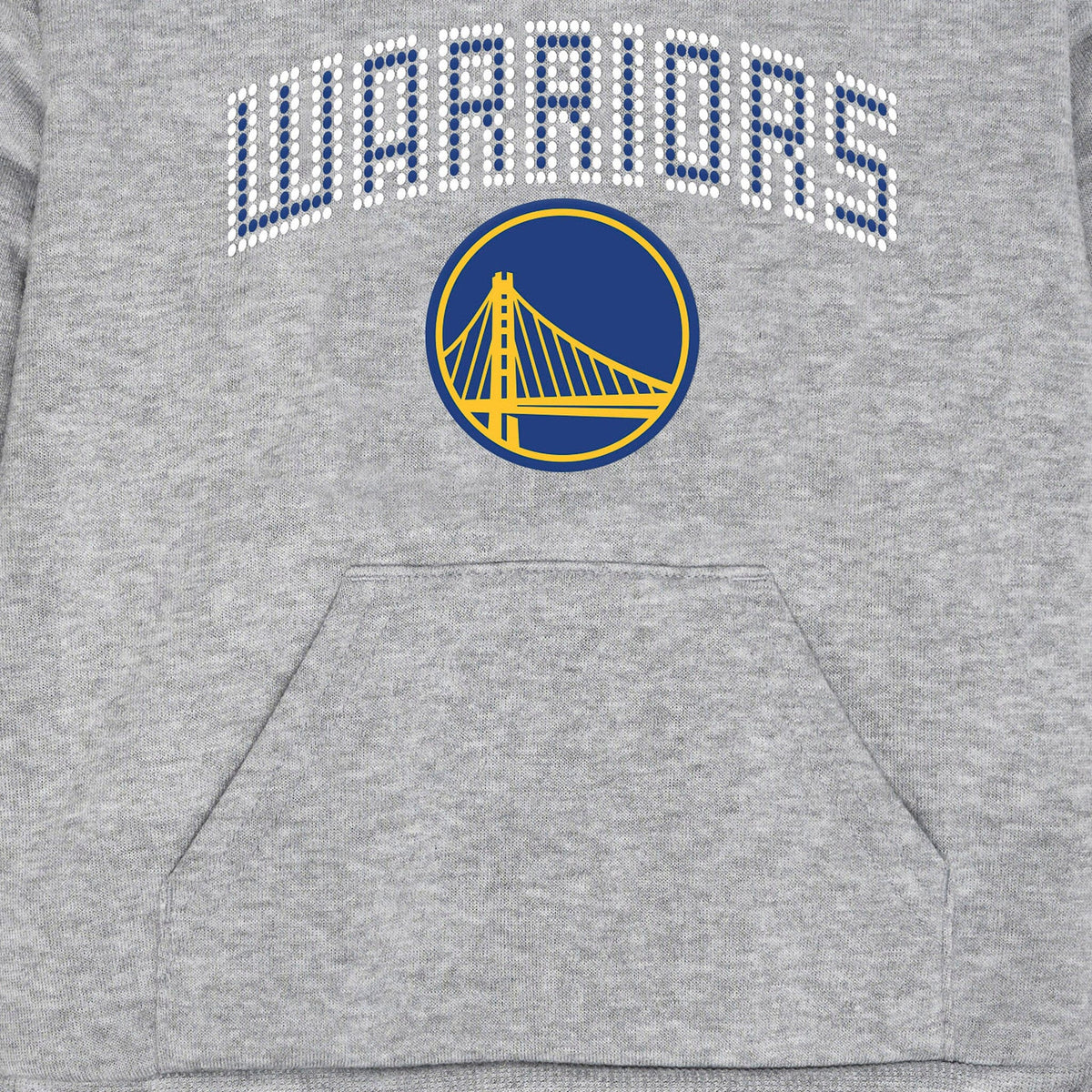 Infant & Toddler Neutral Gray Golden State Warriors Hoodie NBA NBA® 