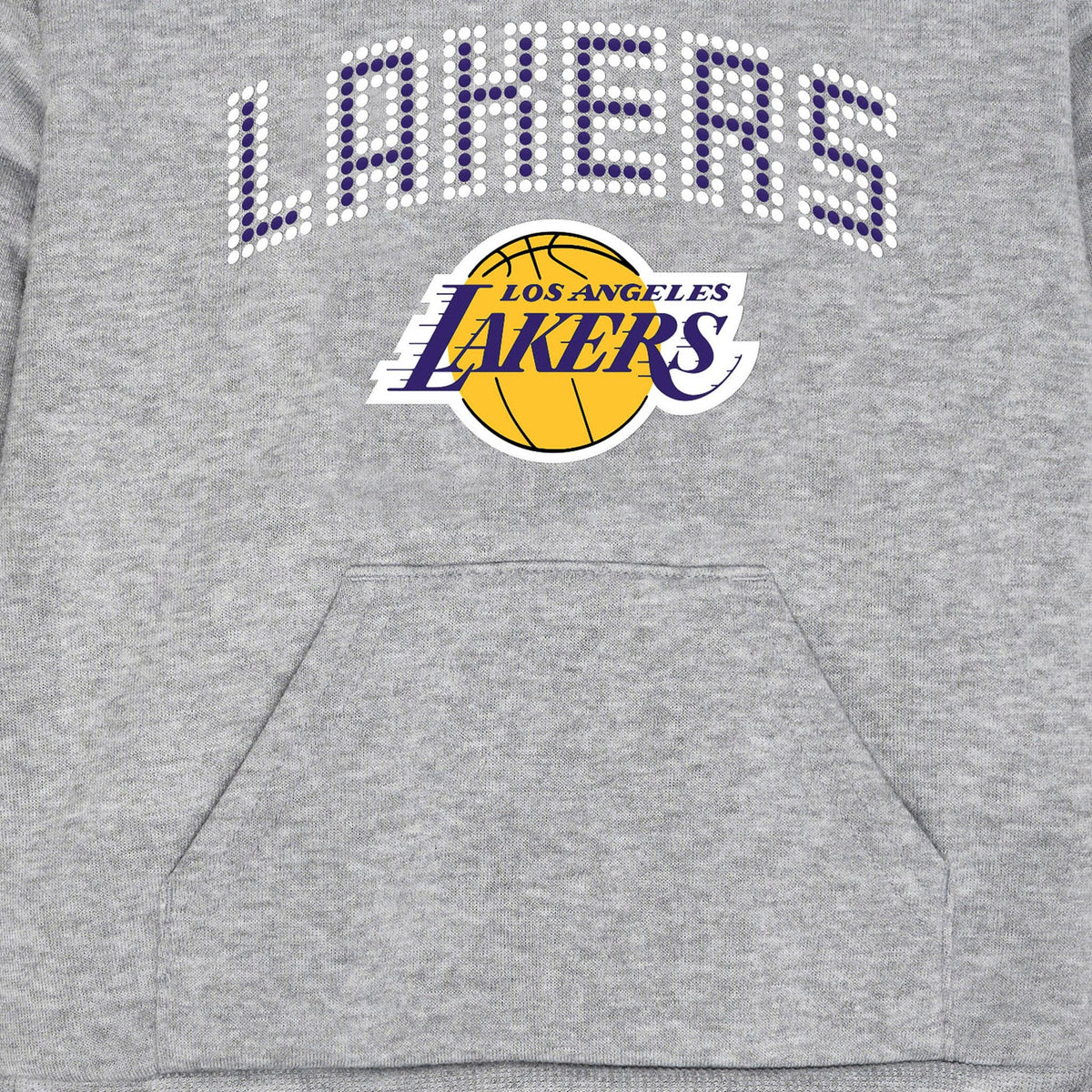 Infant & Toddler Neutral Gray Los Angeles Lakers Hoodie NBA NBA® 