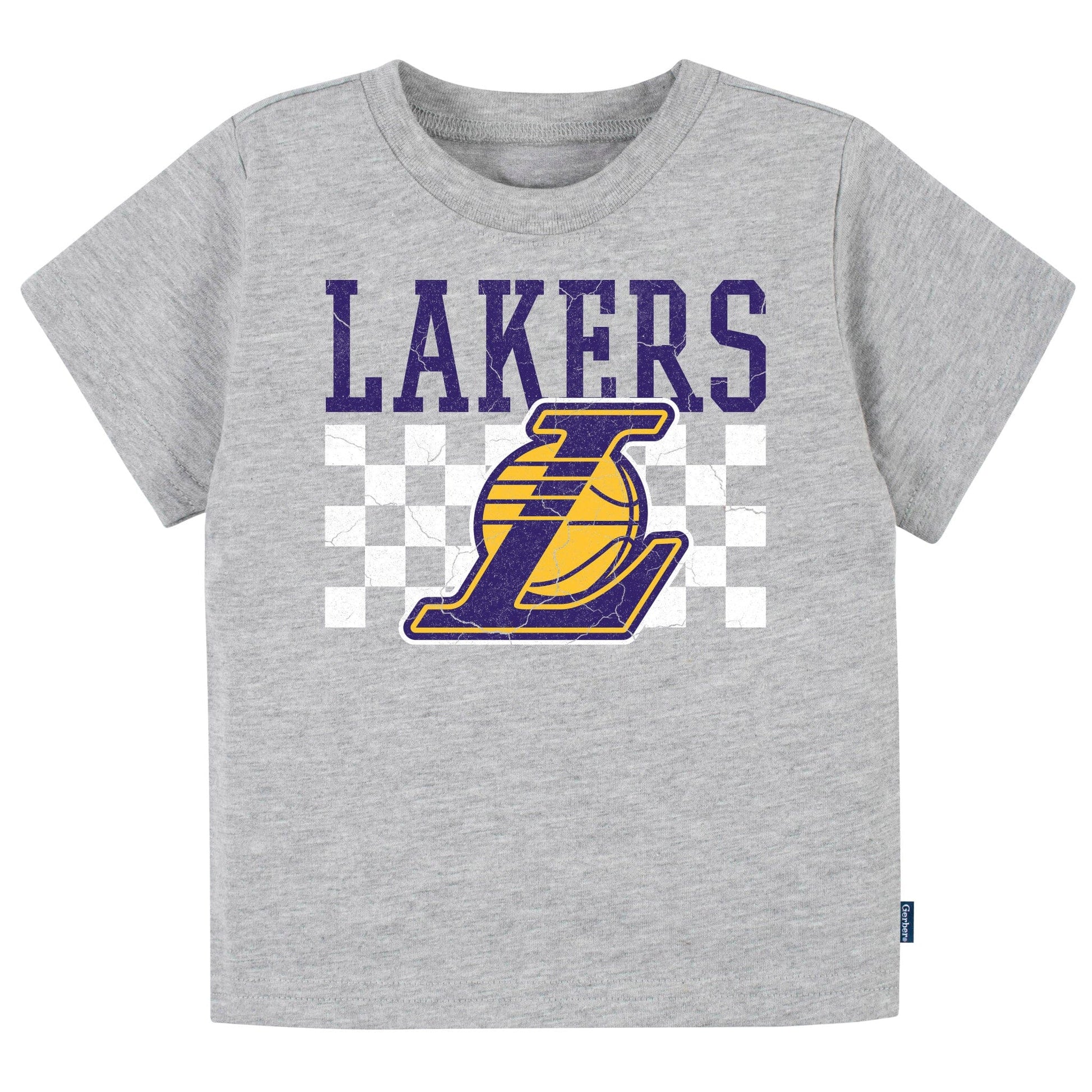 Infant & Toddler Neutral Gray Los Angeles Lakers T-Shirt NBA NBA® 