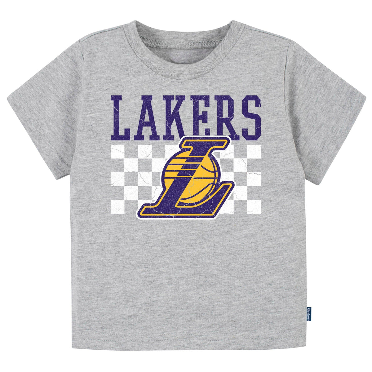 Infant & Toddler Neutral Gray Los Angeles Lakers T-Shirt NBA NBA® 