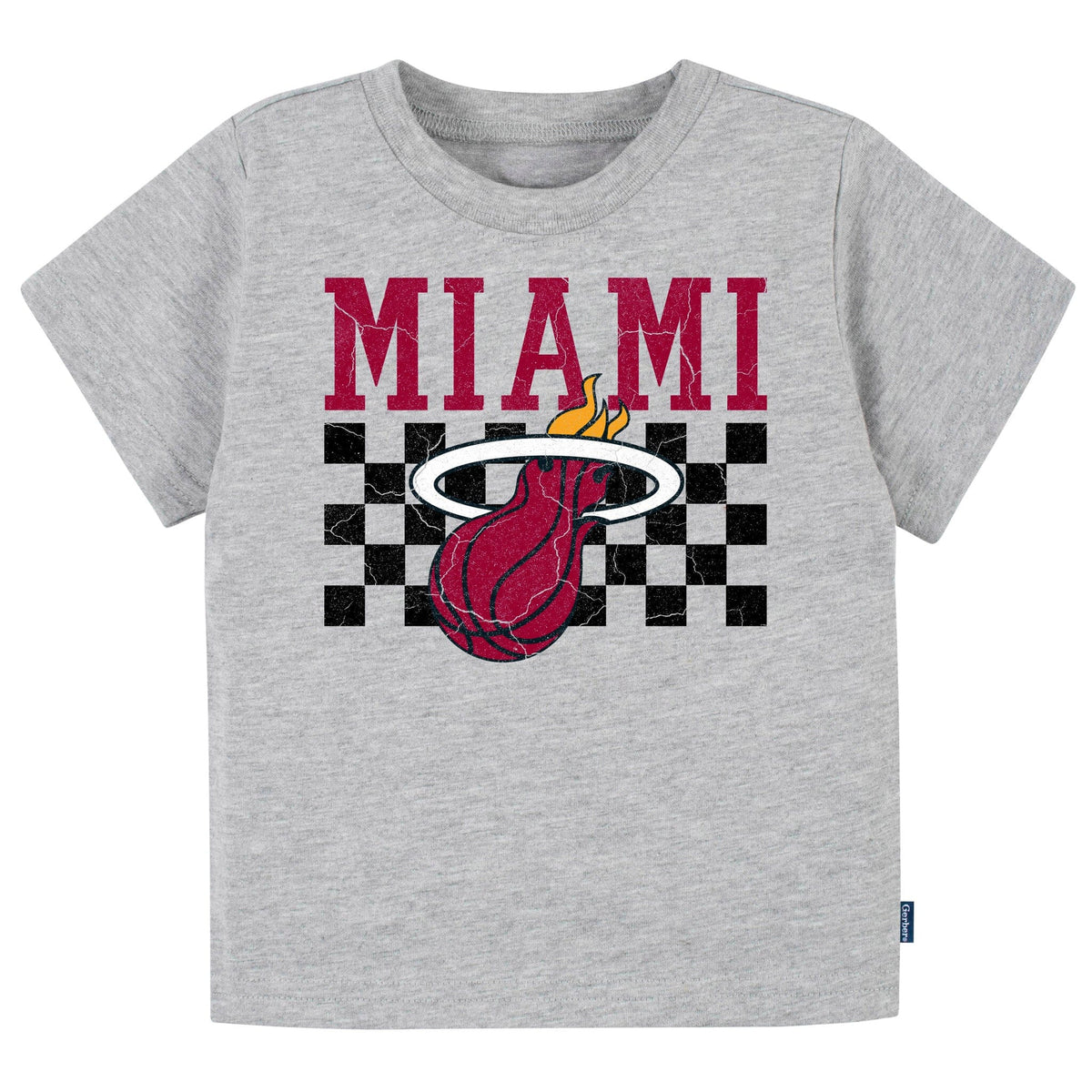 Infant & Toddler Neutral Gray Miami Heat T-Shirt NBA NBA® 