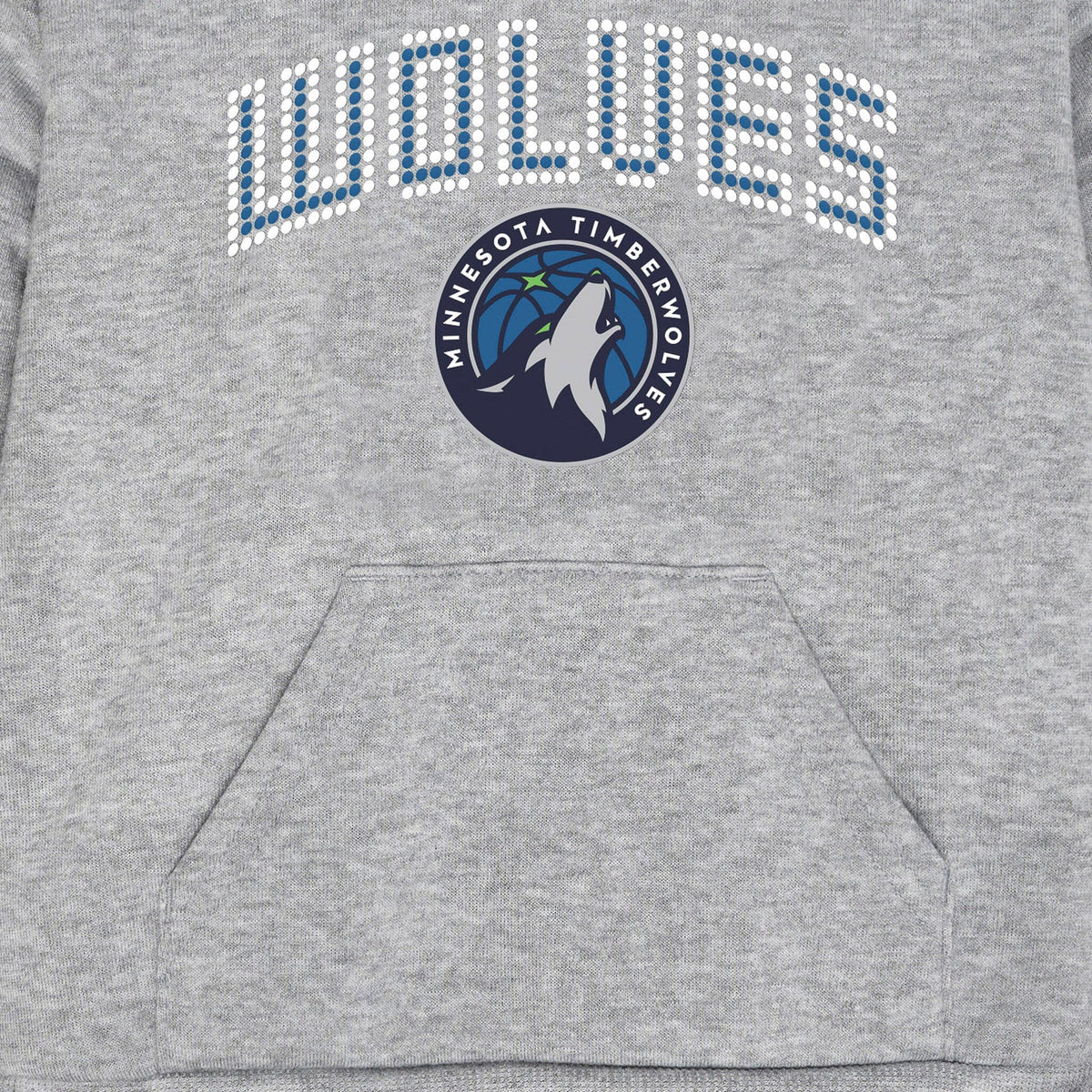 Infant & Toddler Neutral Gray Minnesota Timberwolves Hoodie NBA NBA® 
