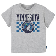 Infant & Toddler Neutral Gray Minnesota Timberwolves T-Shirt NBA NBA® 