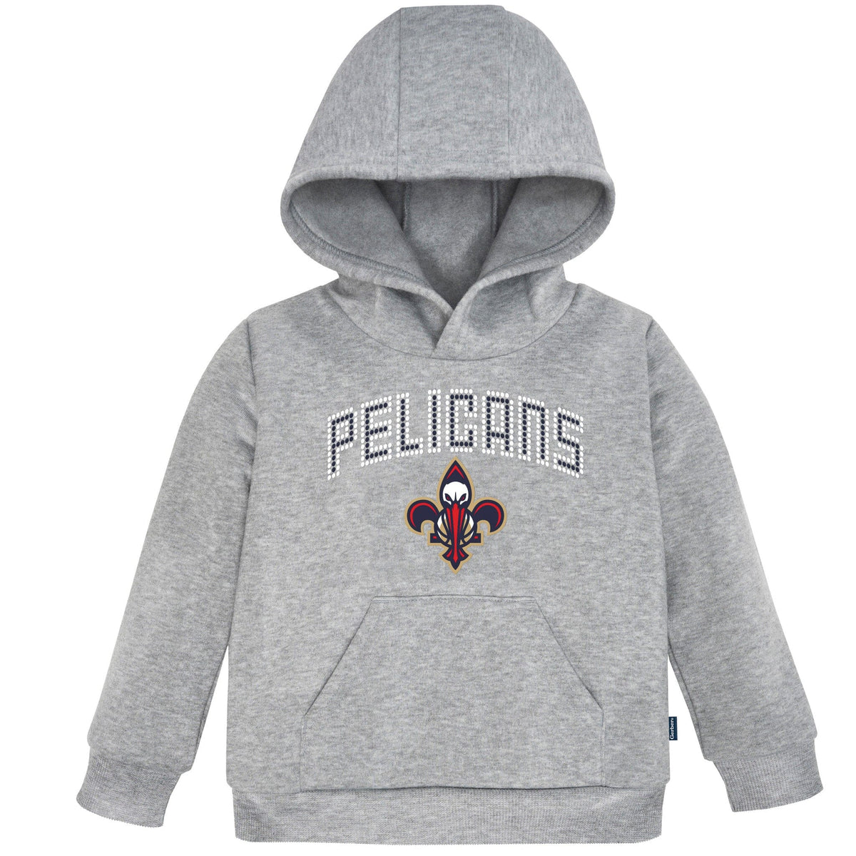 Infant & Toddler Neutral Gray New Orleans Pelicans Hoodie NBA NBA® 