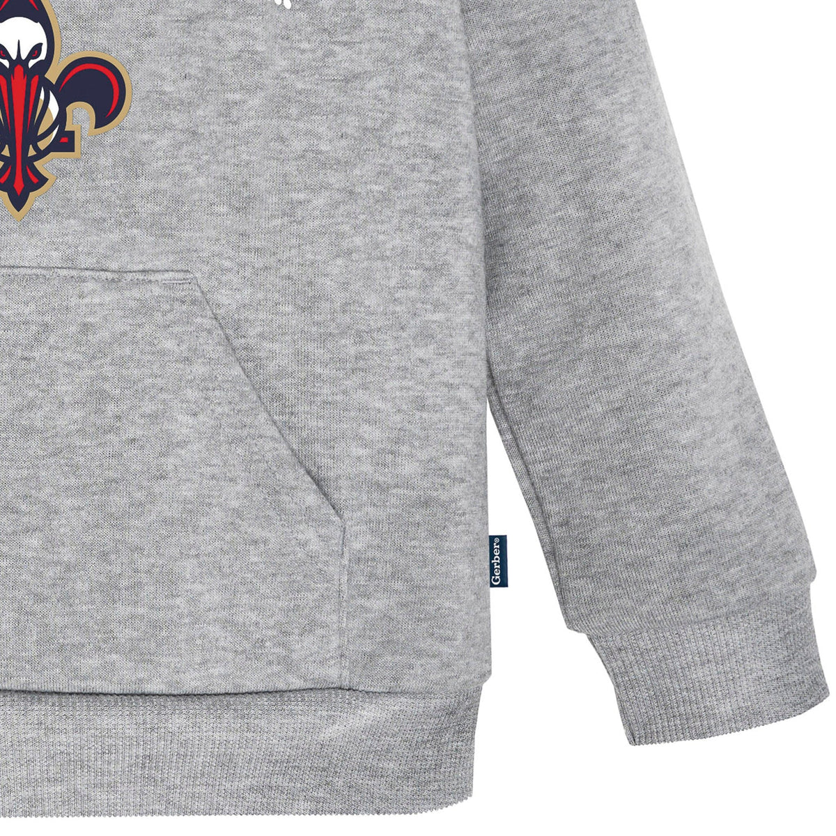 Infant & Toddler Neutral Gray New Orleans Pelicans Hoodie NBA NBA® 