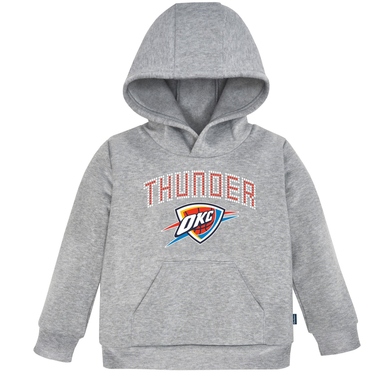 Infant & Toddler Neutral Gray Oklahoma City Thunder Hoodie NBA NBA® 