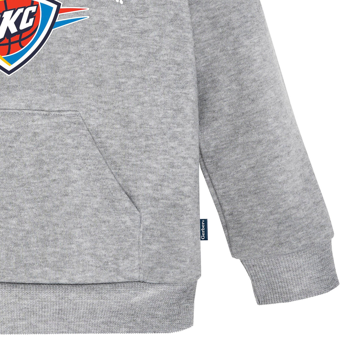 Infant & Toddler Neutral Gray Oklahoma City Thunder Hoodie NBA NBA® 