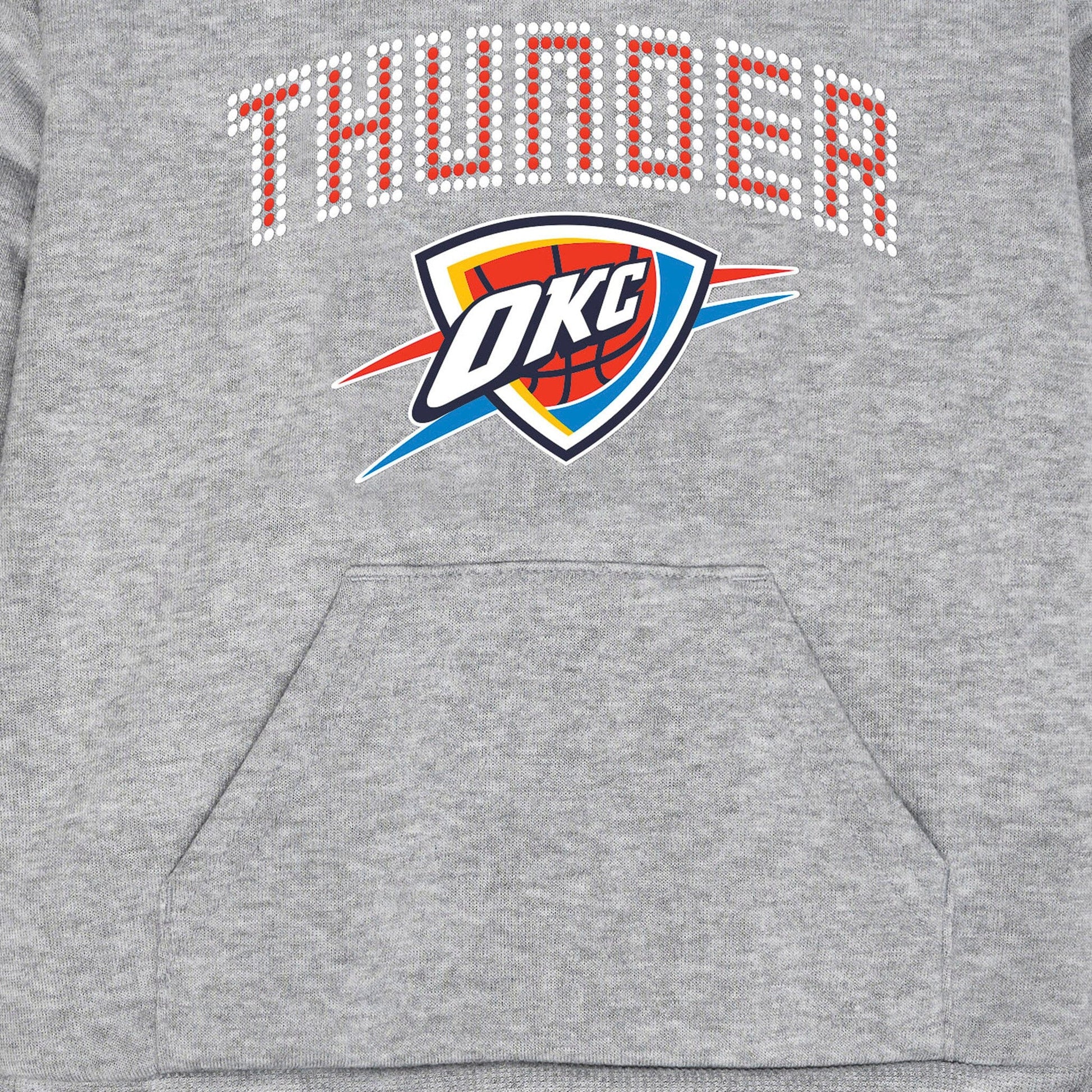 Infant & Toddler Neutral Gray Oklahoma City Thunder Hoodie NBA NBA® 