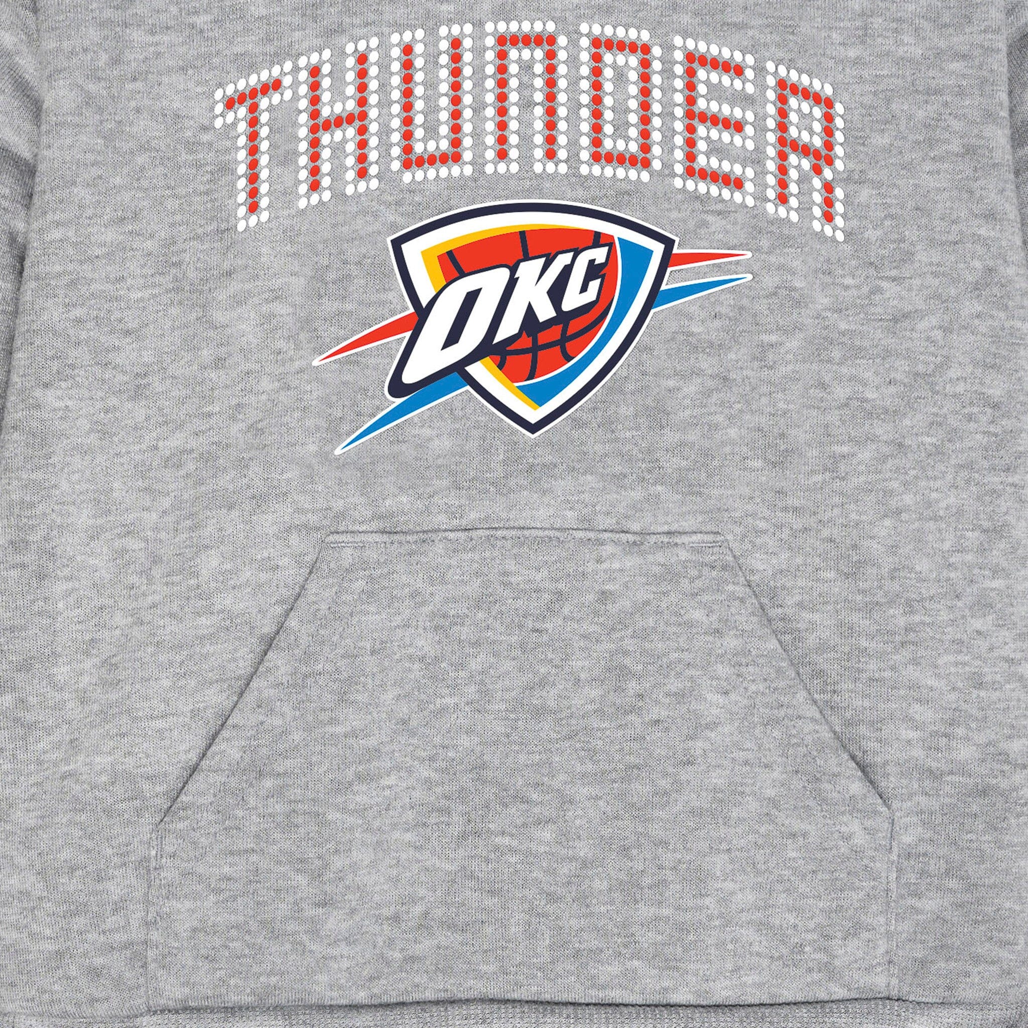 Infant & Toddler Neutral Gray Oklahoma City Thunder Hoodie NBA NBA® 