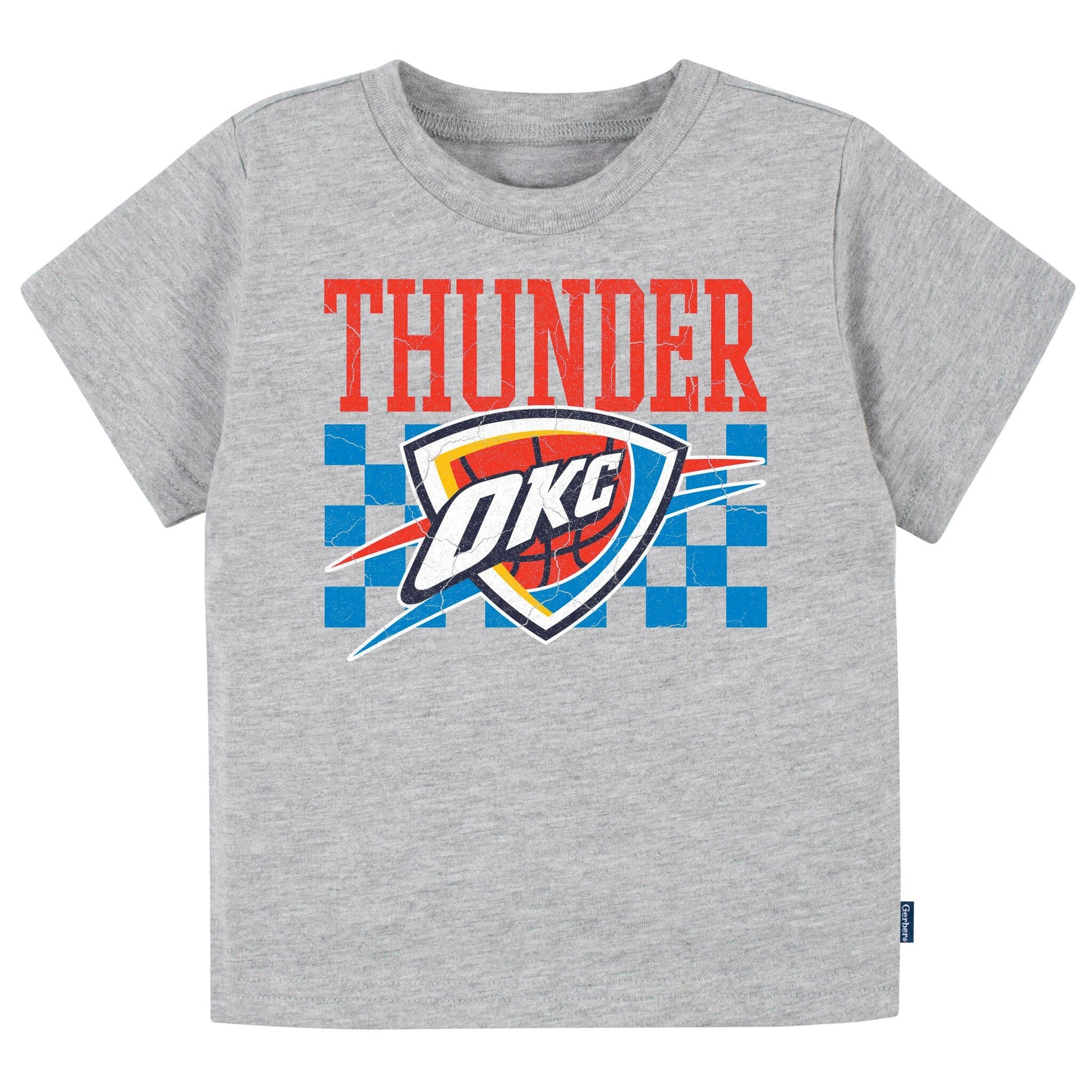 Infant & Toddler Neutral Gray Oklahoma City Thunder T-Shirt NBA NBA® 