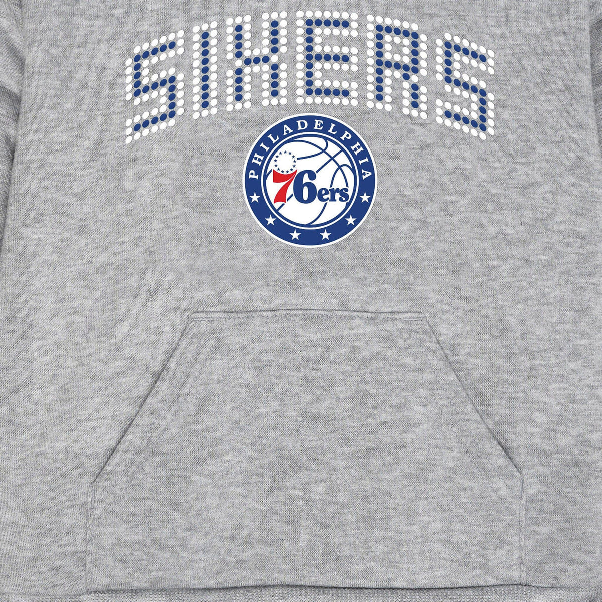 Infant & Toddler Neutral Gray Philadelphia 76Ers Hoodie NBA NBA® 