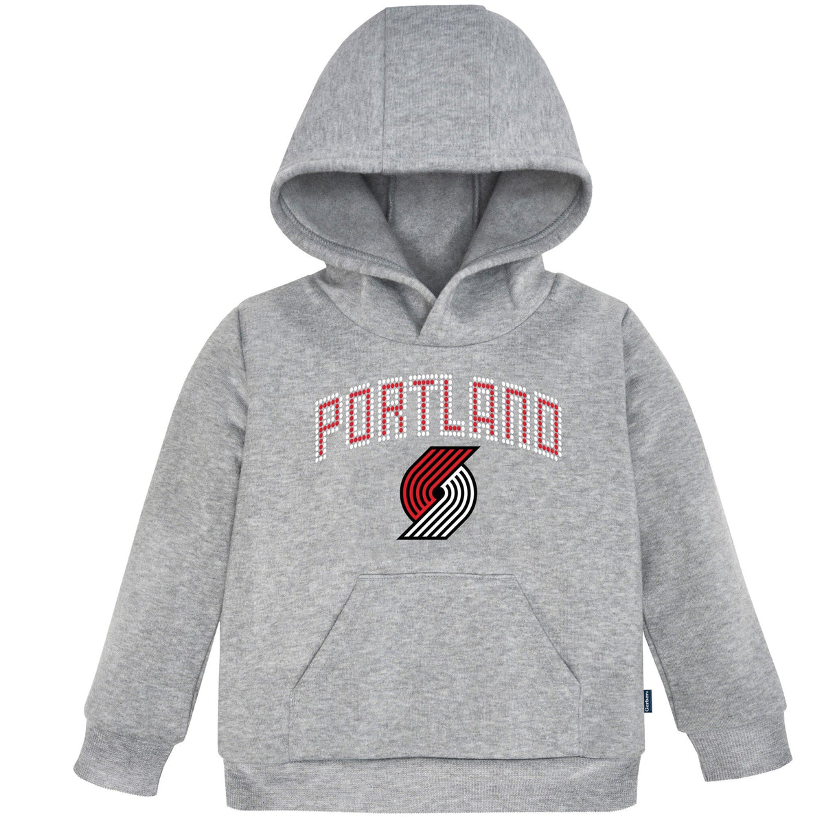 Infant & Toddler Neutral Gray Portland Trail Blazers Hoodie NBA NBA® 