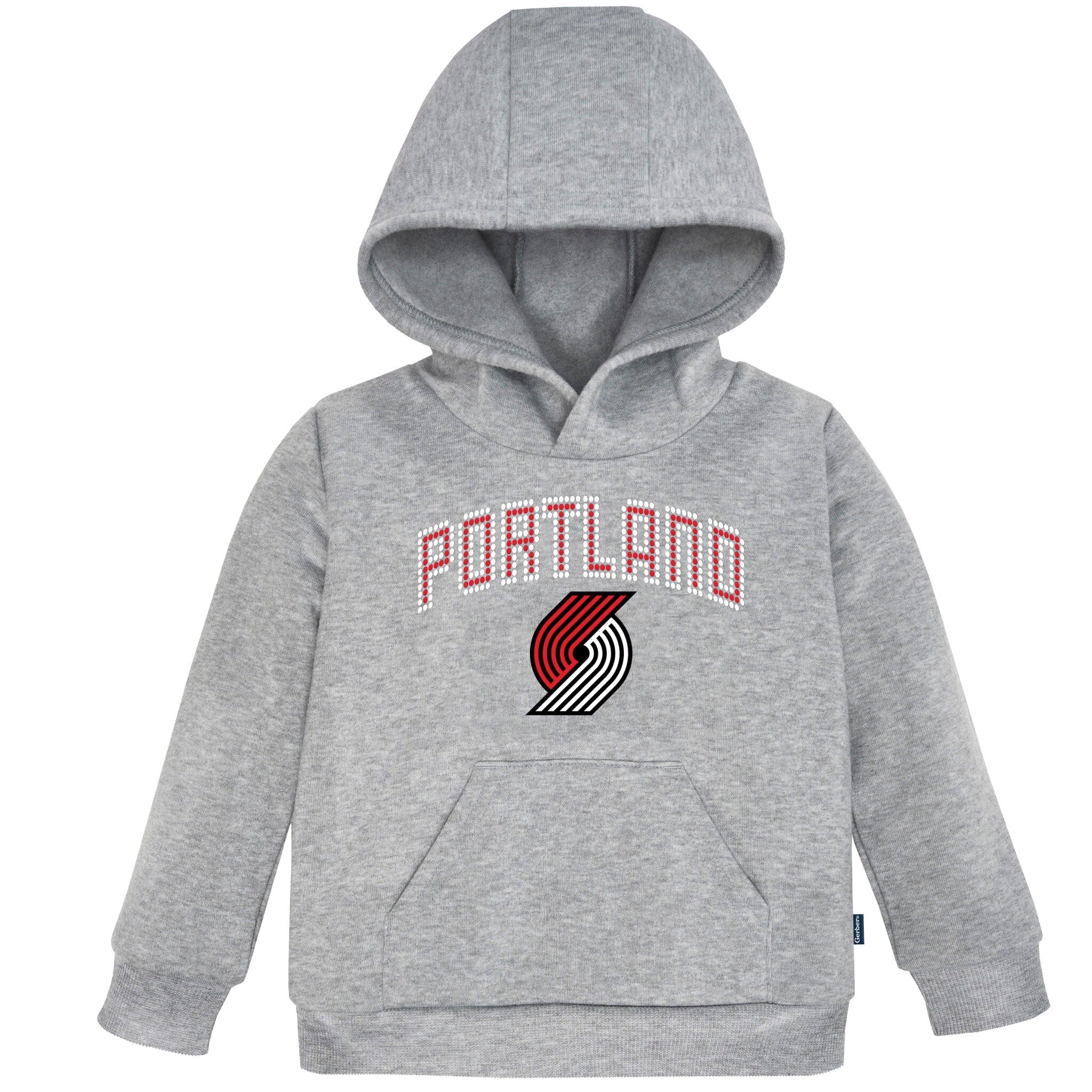 Infant & Toddler Neutral Gray Portland Trail Blazers Hoodie NBA NBA® 