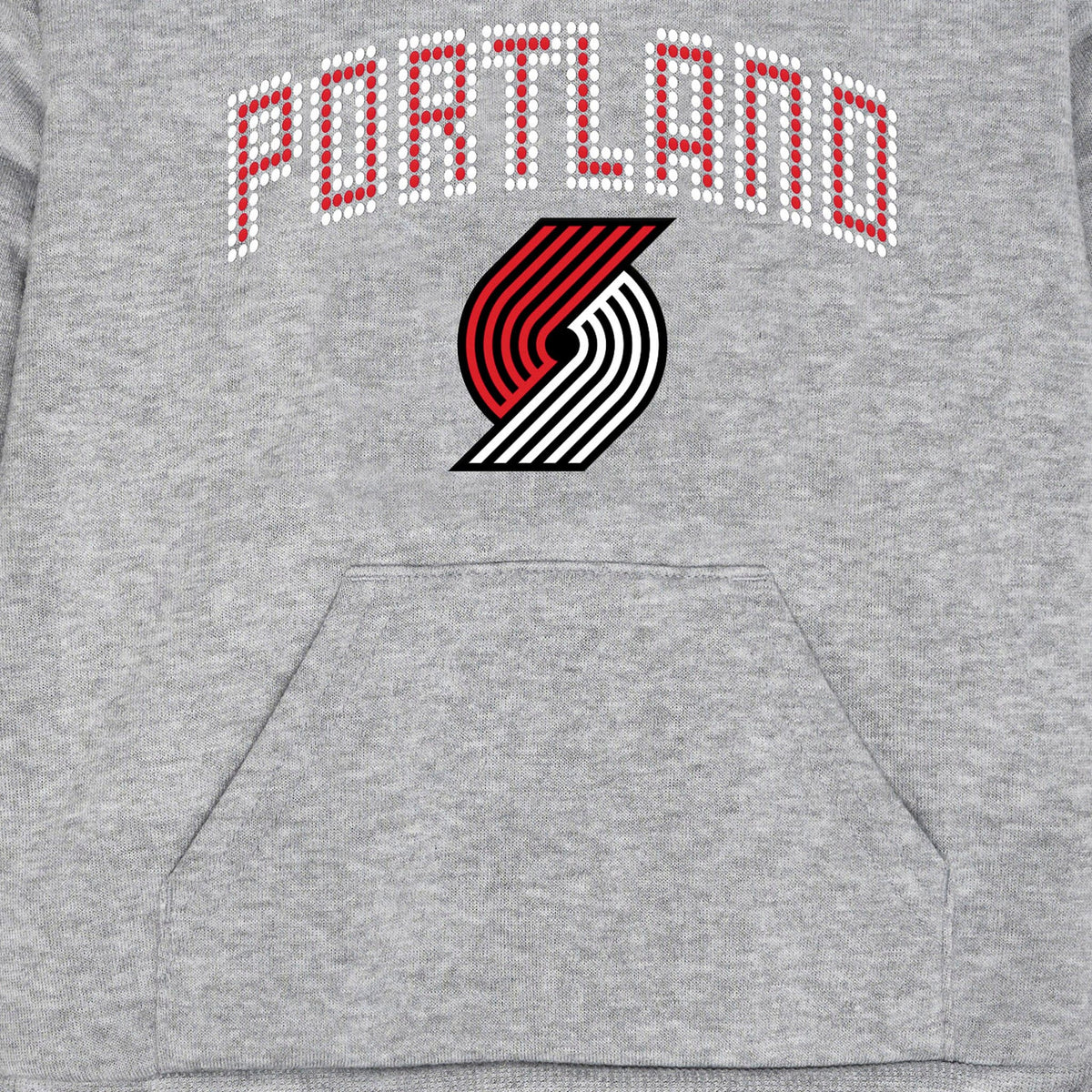 Infant & Toddler Neutral Gray Portland Trail Blazers Hoodie NBA NBA® 