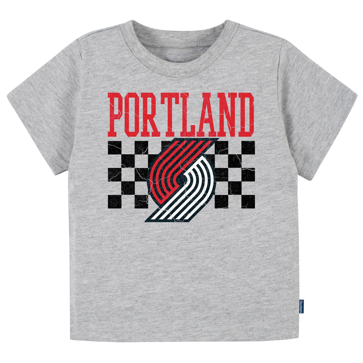 Infant & Toddler Neutral Gray Portland Trail Blazers T-Shirt NBA NBA® 