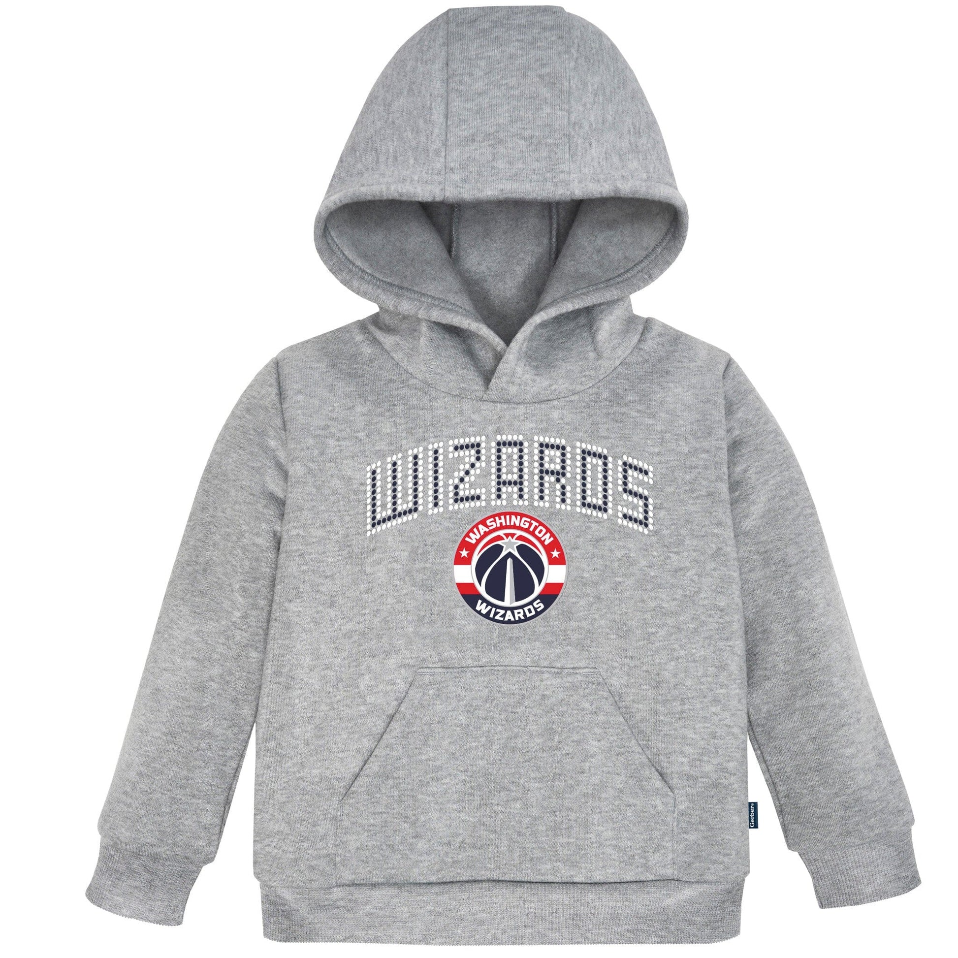 Infant & Toddler Neutral Gray Washington Wizards Hoodie NBA NBA® 
