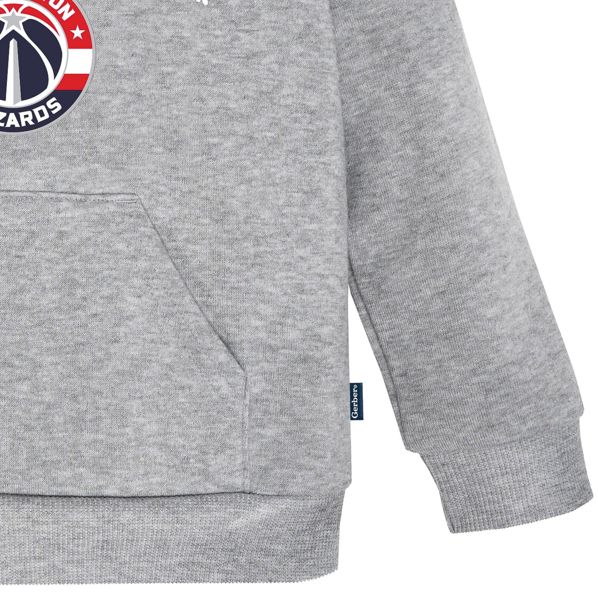 Infant & Toddler Neutral Gray Washington Wizards Hoodie NBA NBA® 