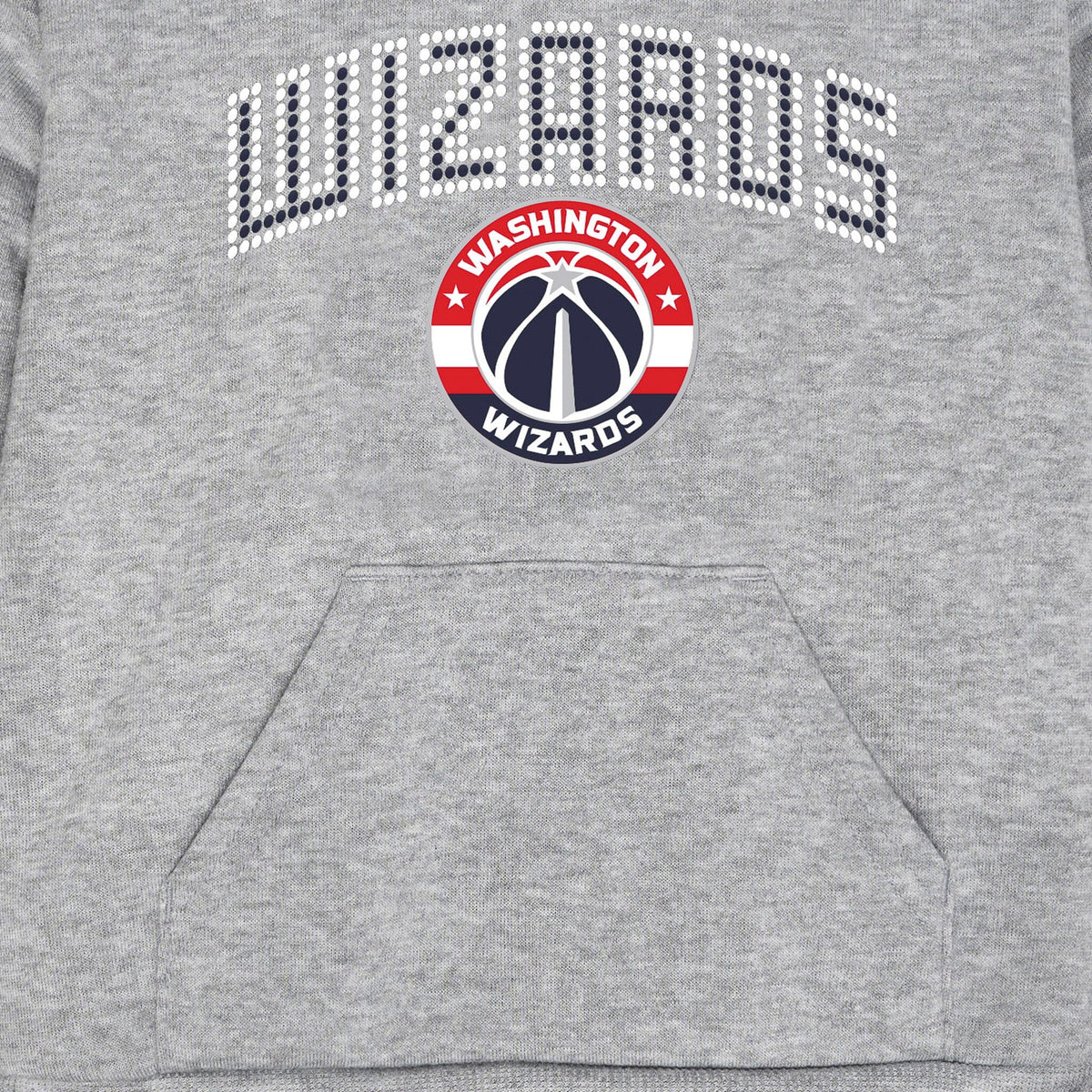 Infant & Toddler Neutral Gray Washington Wizards Hoodie NBA NBA® 