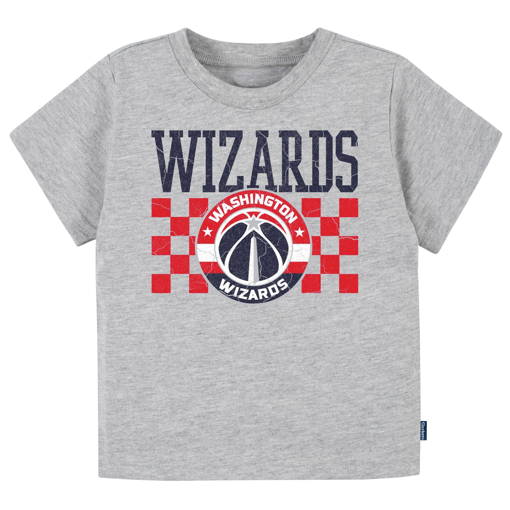 Infant & Toddler Neutral Gray Washington Wizards T-Shirt NBA NBA® 