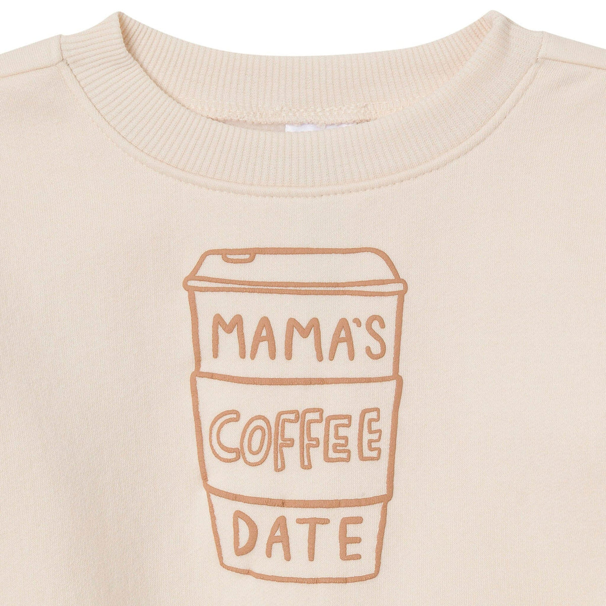 Baby Neutral Coffee Sweatshirt Tops Gerber® 