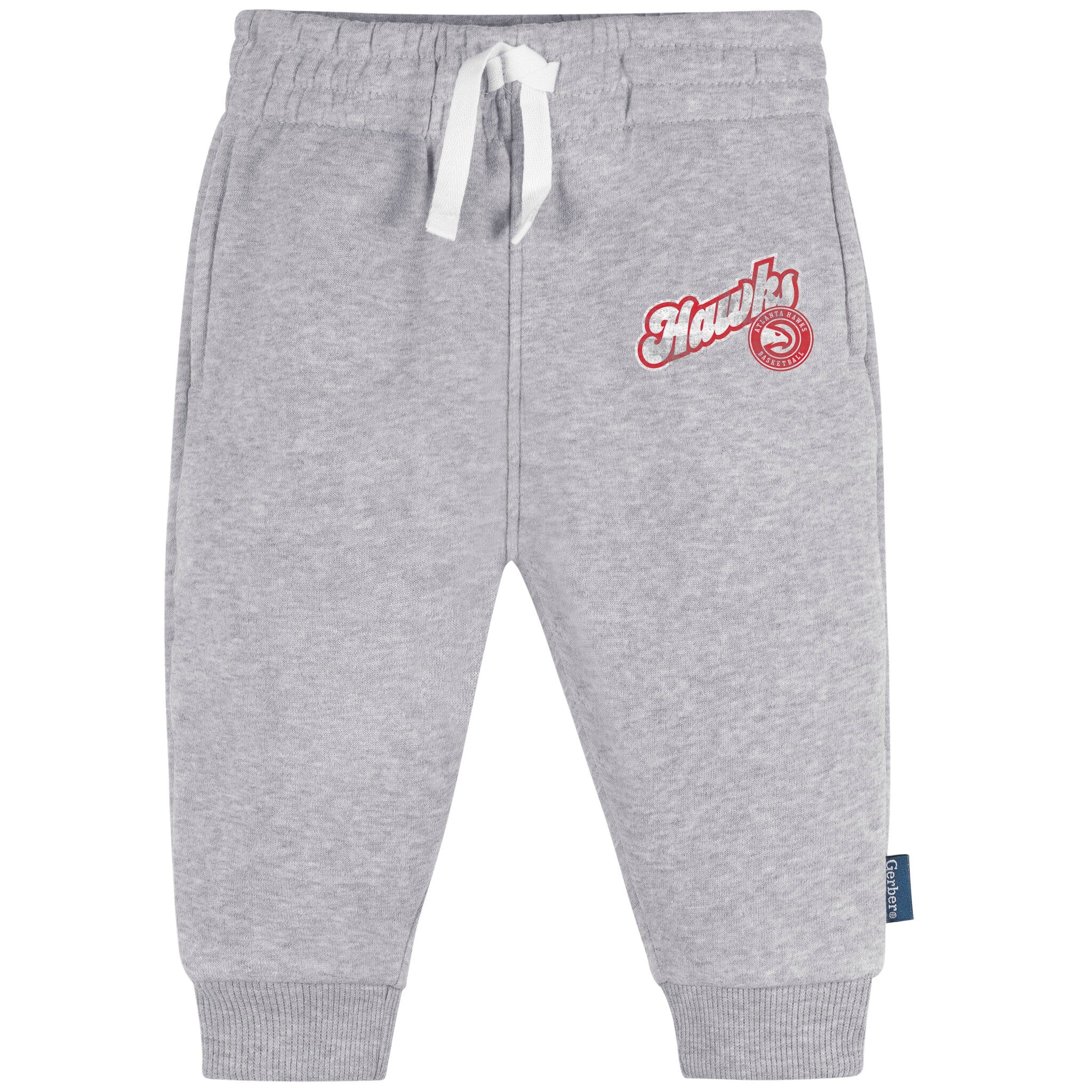 Infant & Toddler Neutral Gray Atlanta Hawks Jogger Pants NBA NBA® 