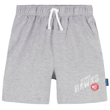 Infant & Toddler Neutral Gray Atlanta Hawks Shorts