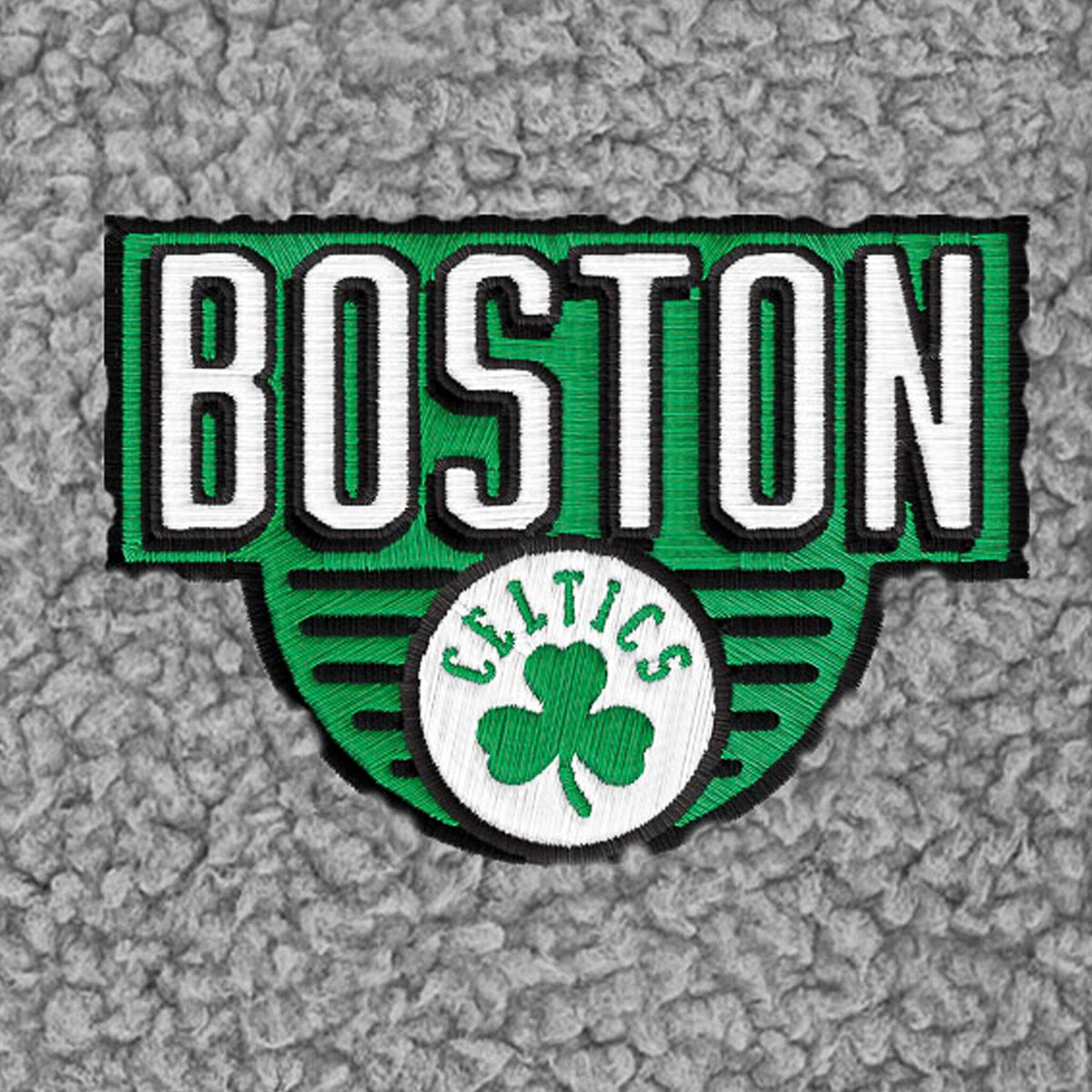 Infant & Toddler Neutral Gray Boston Celtics Quarter-Zip Pullover NBA NBA® 