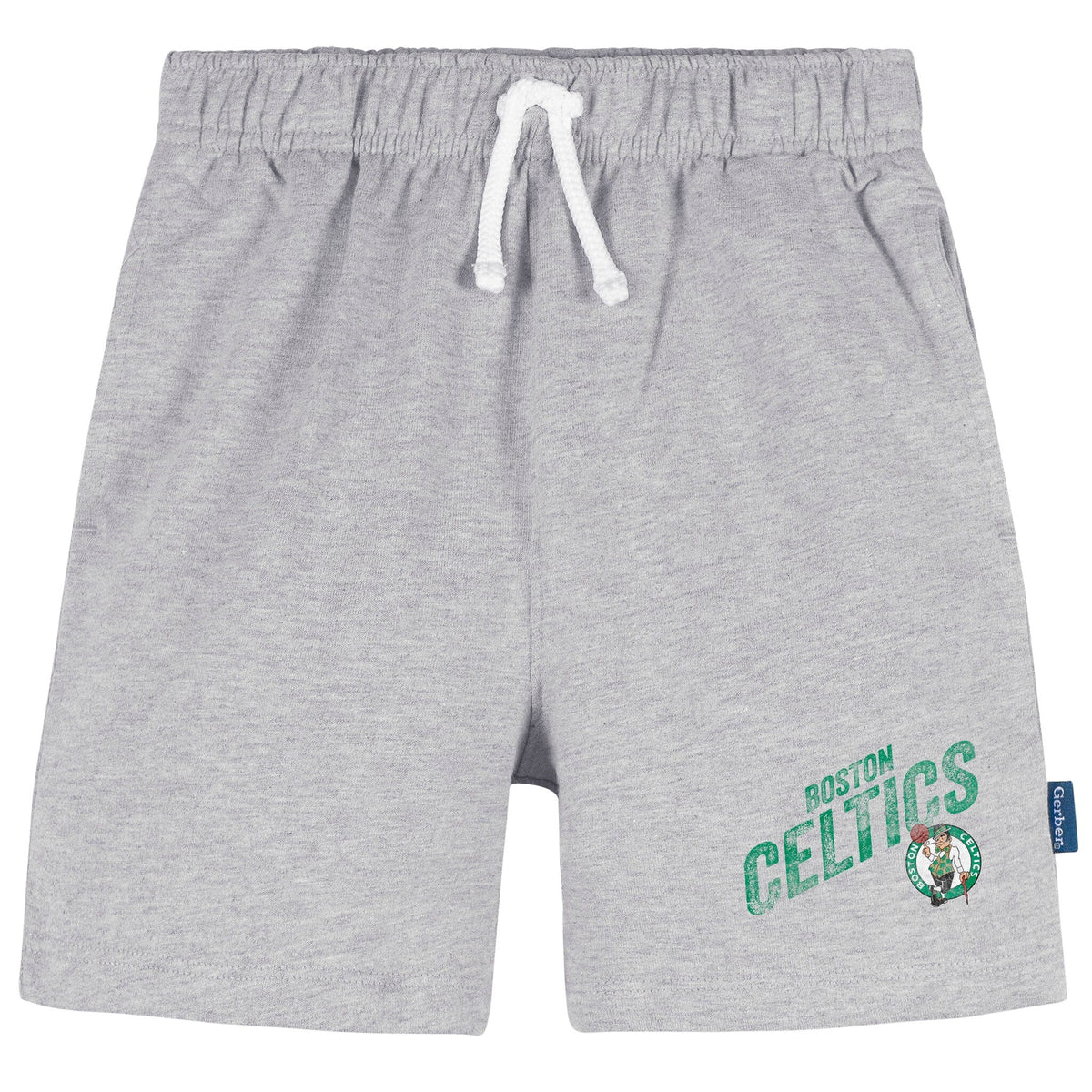 Infant & Toddler Neutral Gray Boston Celtics Shorts NBA NBA® 