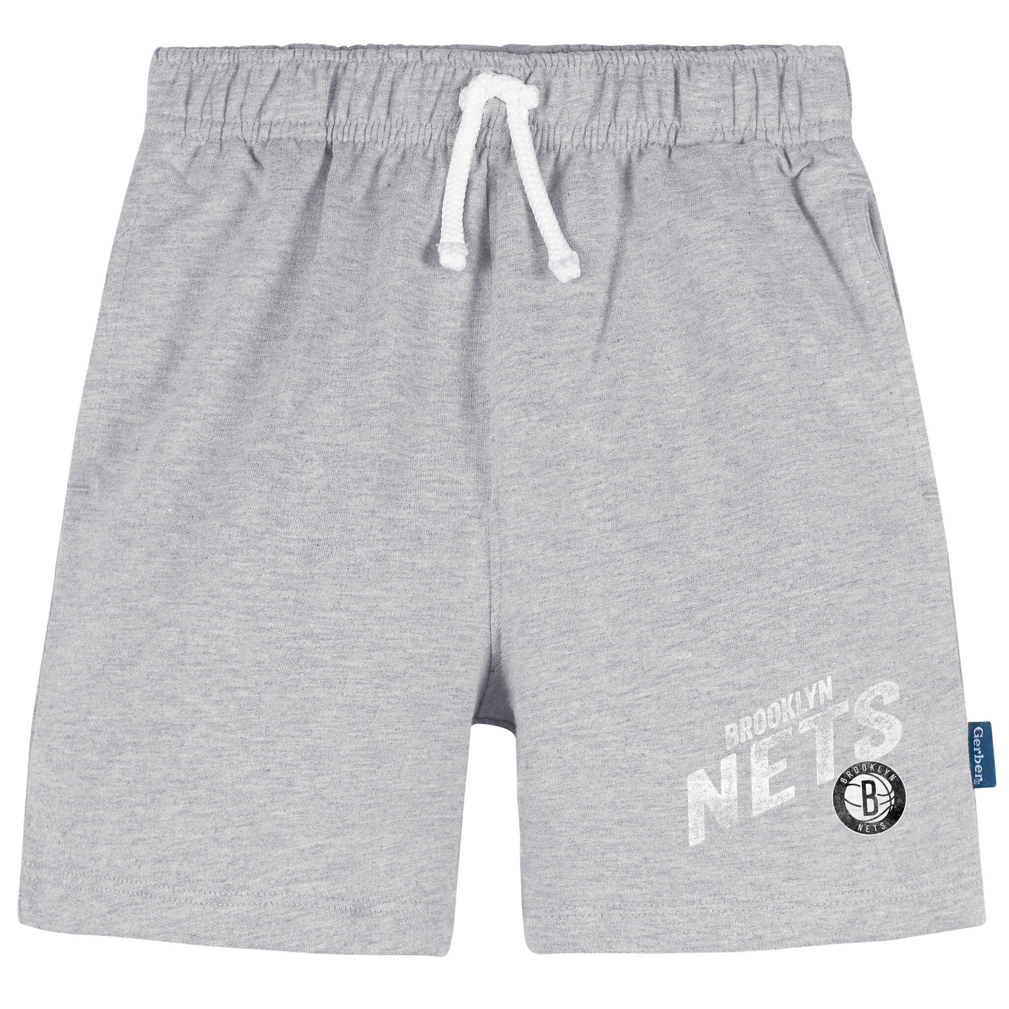 Infant & Toddler Neutral Gray Brooklyn Nets Shorts NBA NBA® 