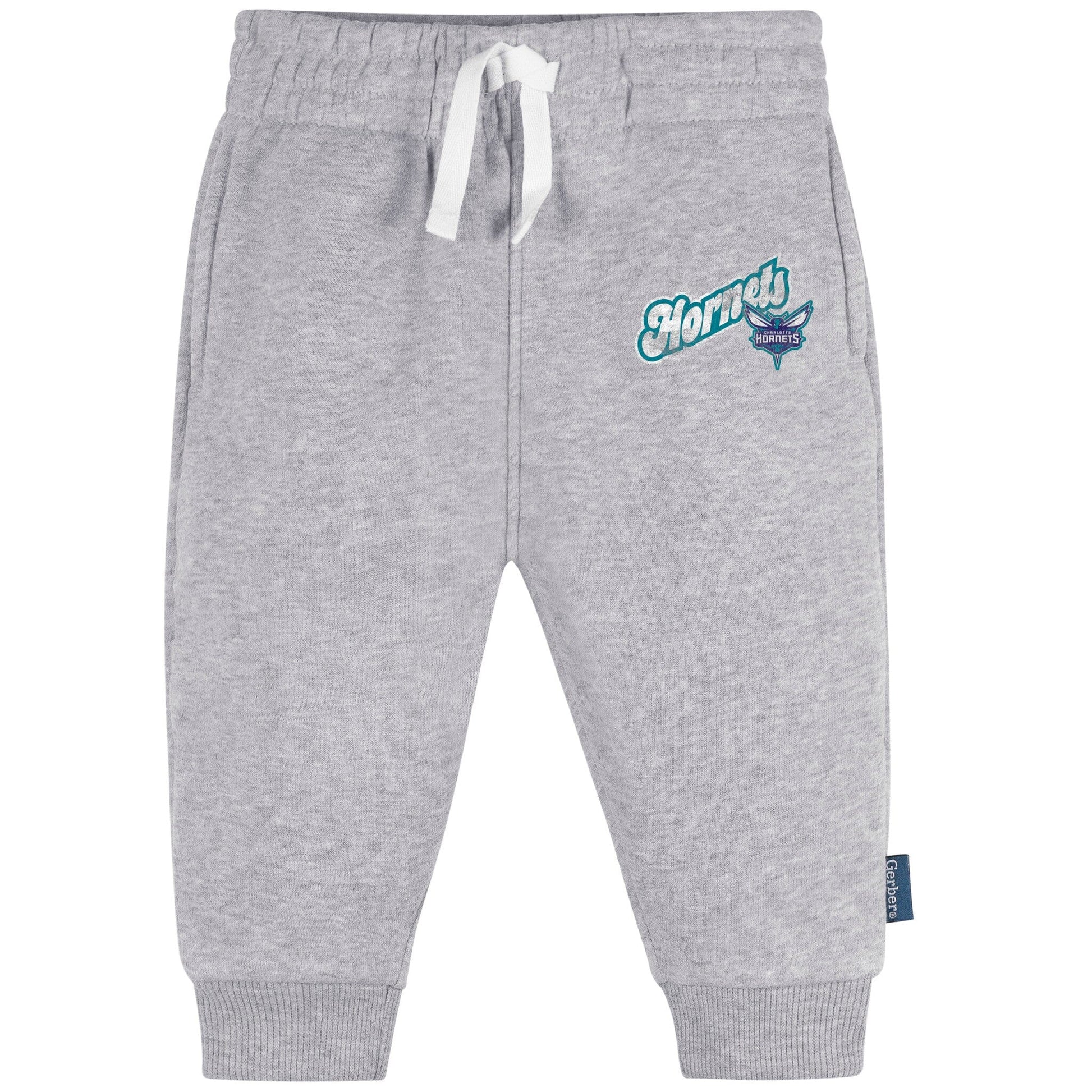 Infant & Toddler Neutral Gray Charlotte Hornets Jogger Pants NBA NBA® 