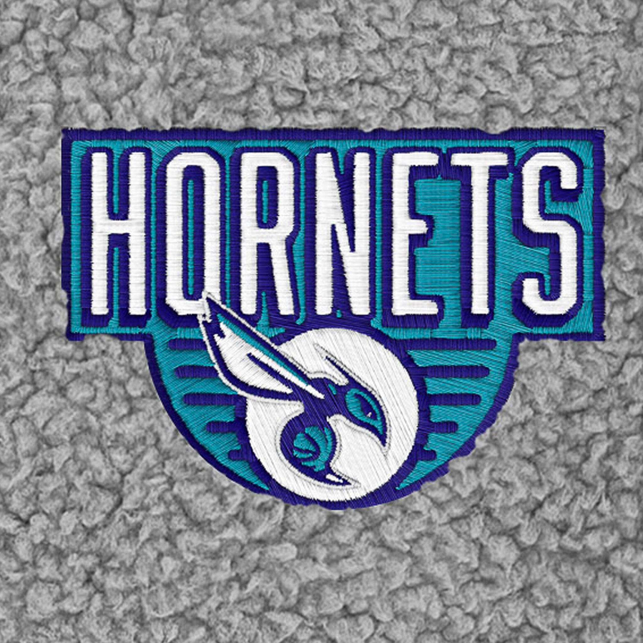 Infant & Toddler Neutral Gray Charlotte Hornets Quarter-Zip Pullover NBA NBA® 