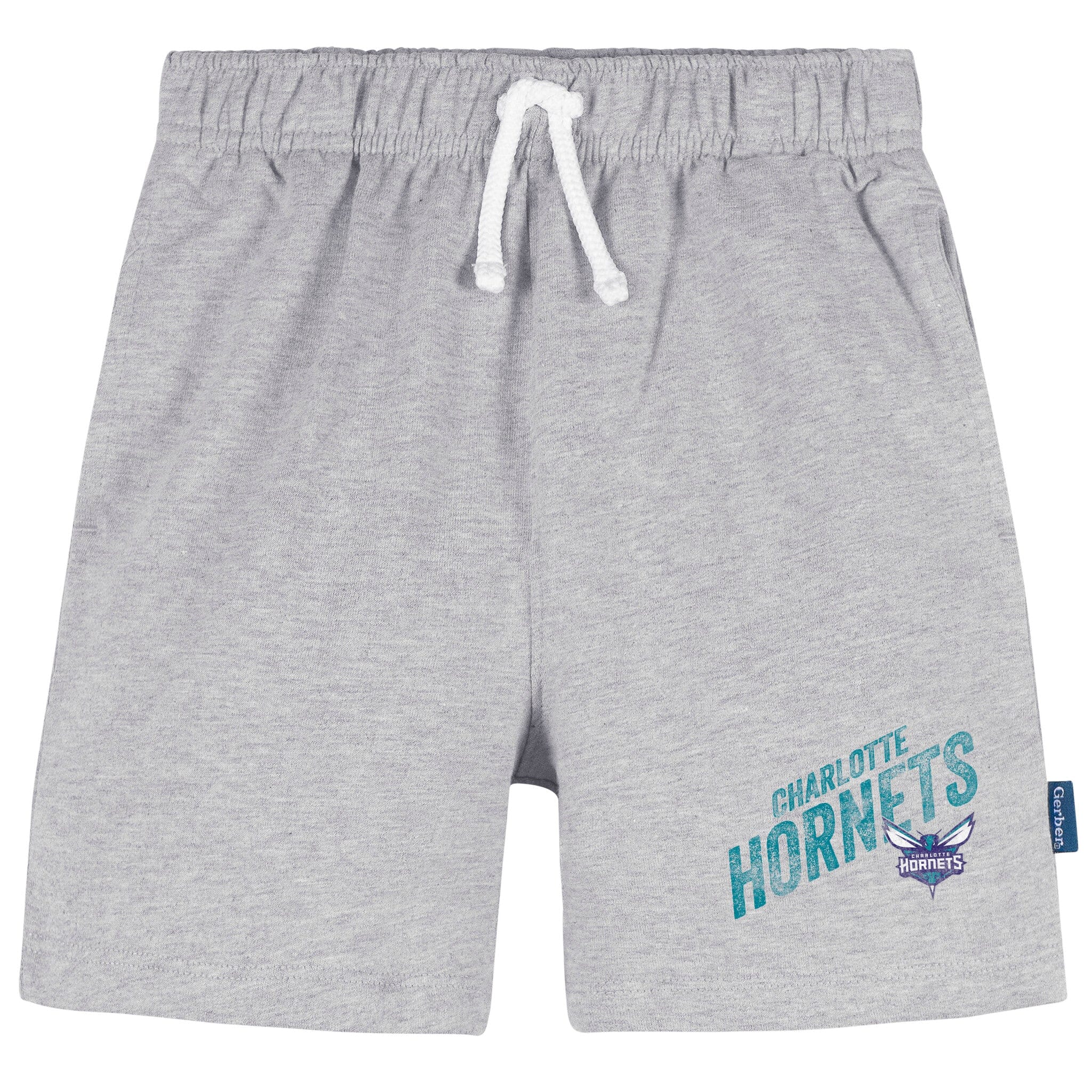 Infant & Toddler Neutral Gray Charlotte Hornets Shorts NBA NBA® 