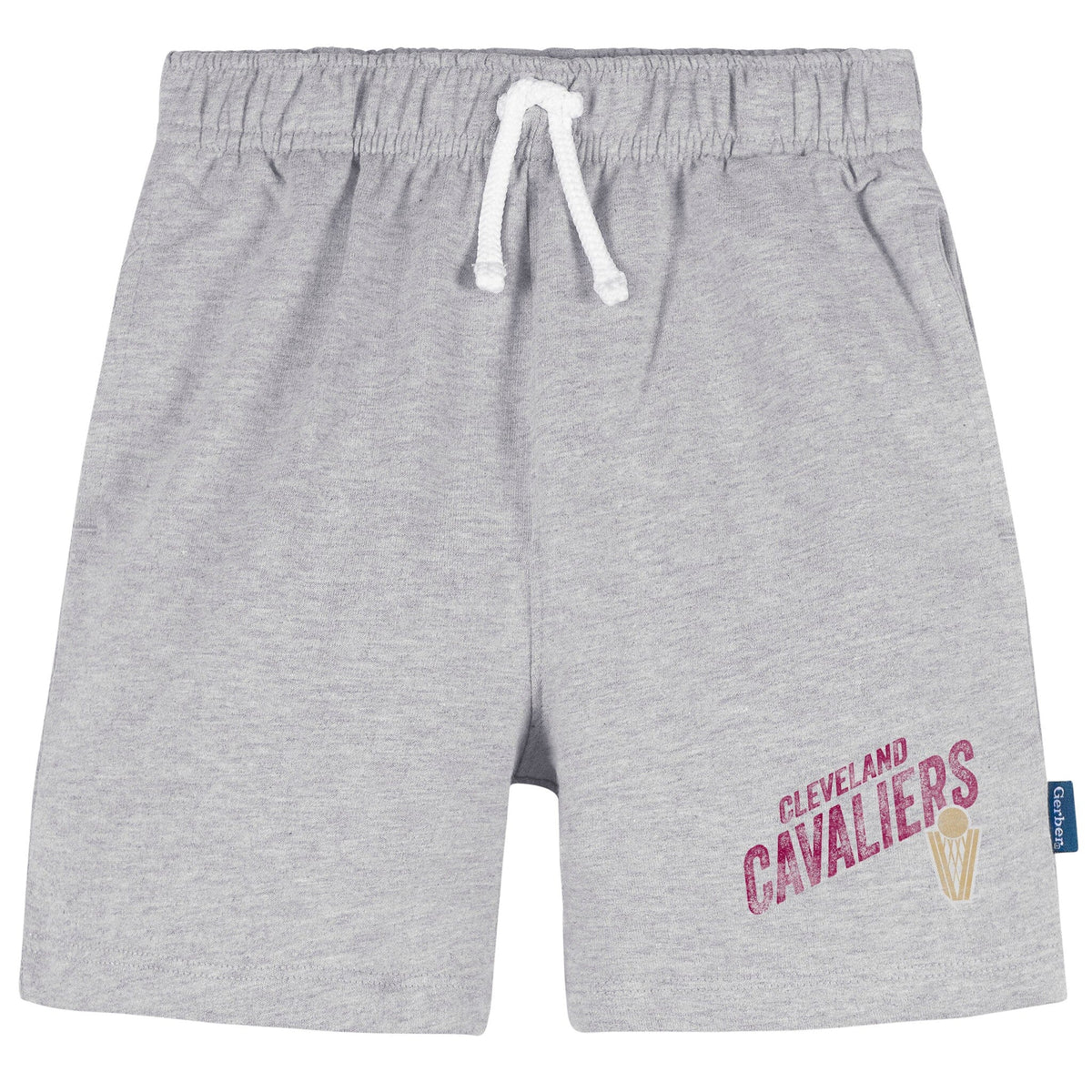 Infant & Toddler Neutral Gray Cleveland Cavaliers Shorts NBA NBA® 