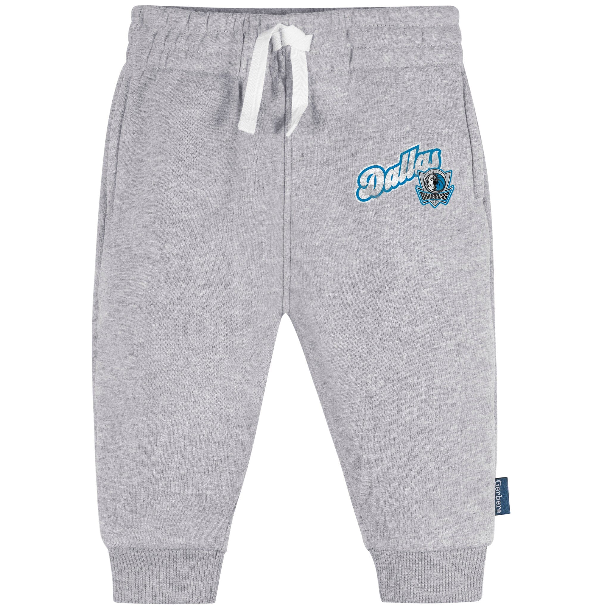 Infant & Toddler Neutral Gray Dallas Mavericks Jogger Pants NBA NBA® 