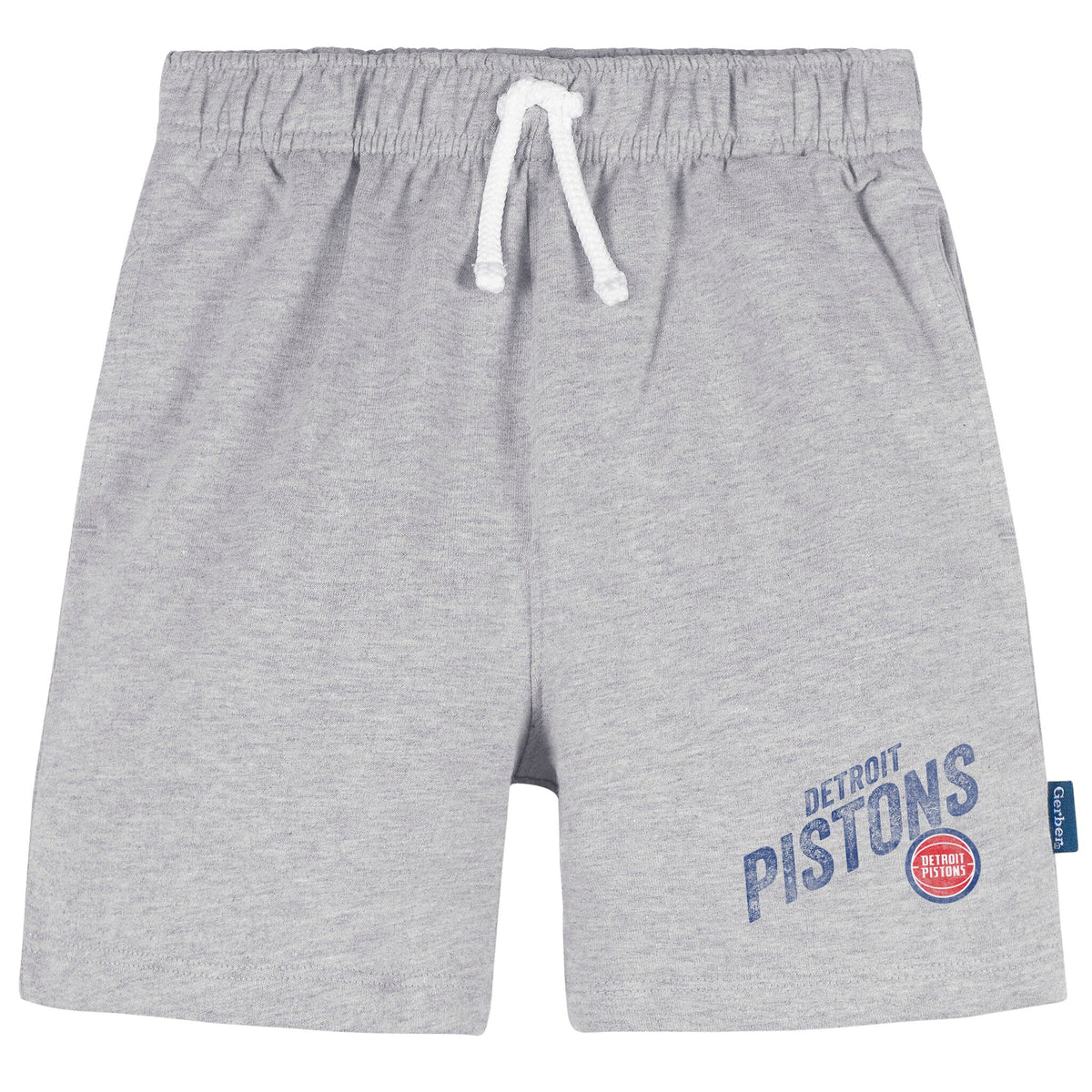 Infant & Toddler Neutral Gray Detroit Pistons Shorts NBA NBA® 