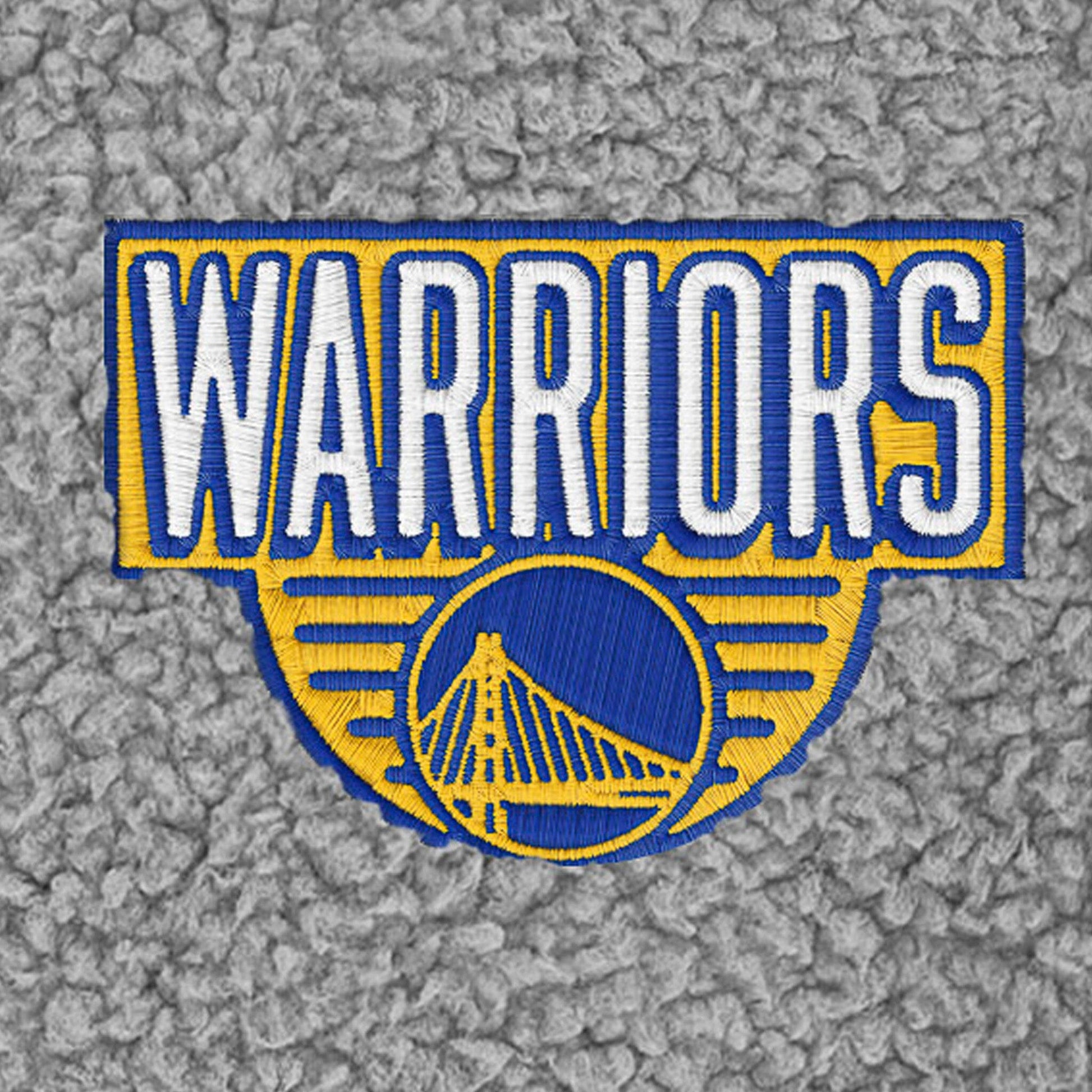 Infant & Toddler Neutral Gray Golden State Warriors Quarter-Zip Pullover NBA NBA® 