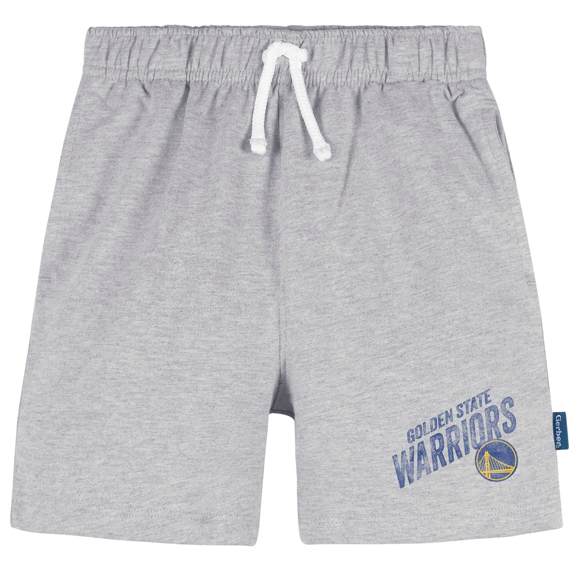 Infant & Toddler Neutral Gray Golden State Warriors Shorts NBA NBA® 