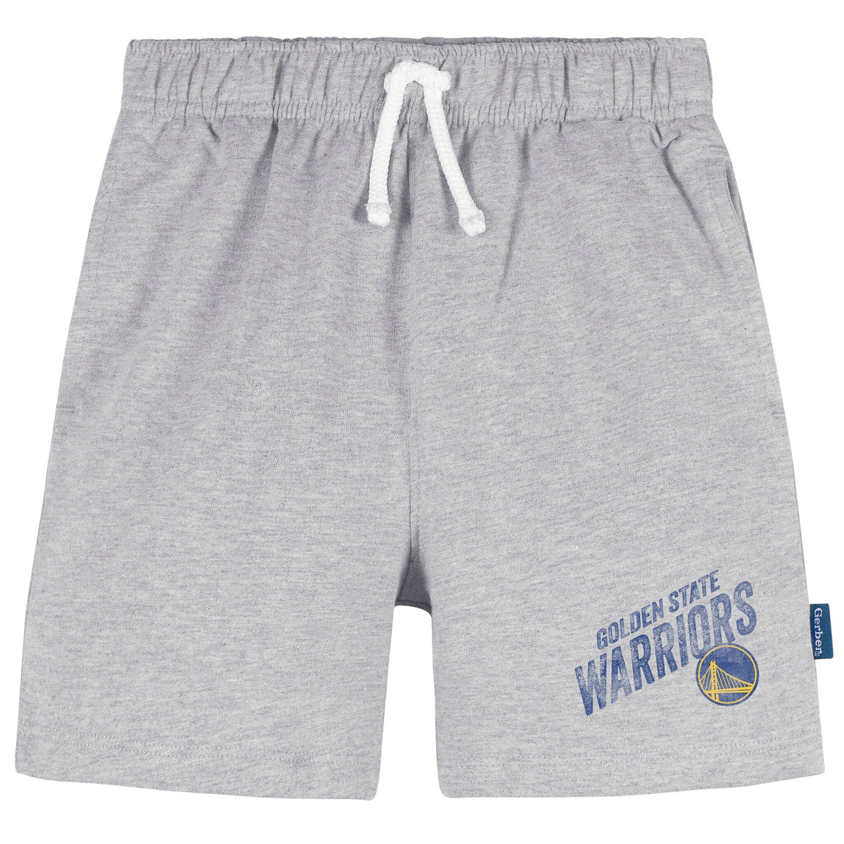 Infant & Toddler Neutral Gray Golden State Warriors Shorts NBA NBA® 