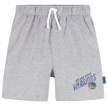 Infant & Toddler Neutral Gray Golden State Warriors Shorts